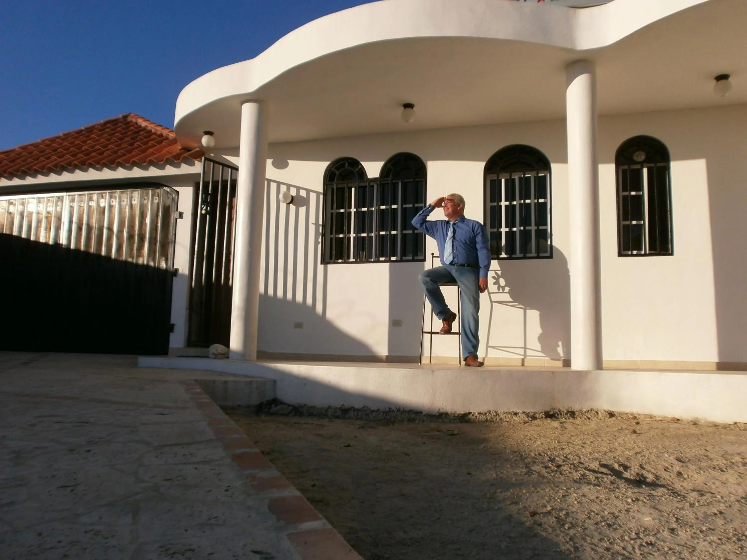 Patio in Guesthouse Villa La Isla