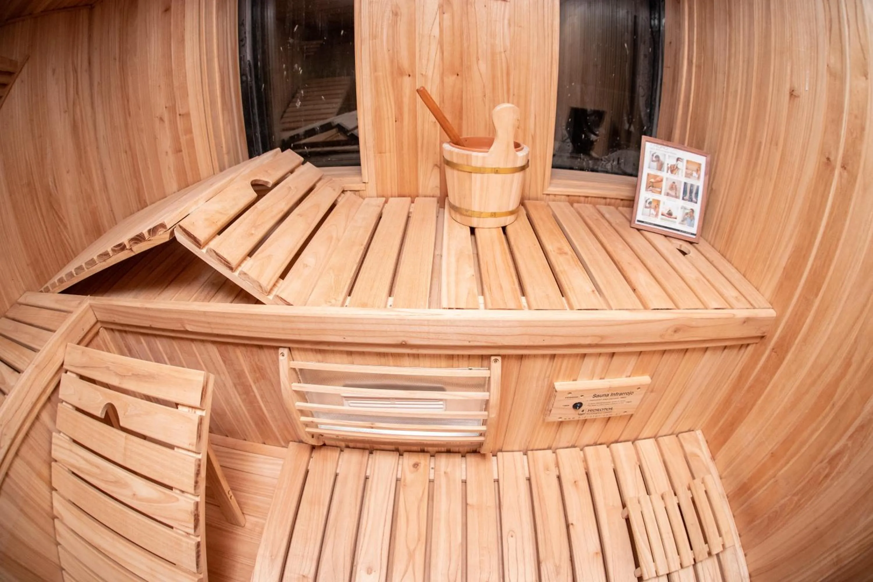 Sauna in O2 Hotel Iguazu