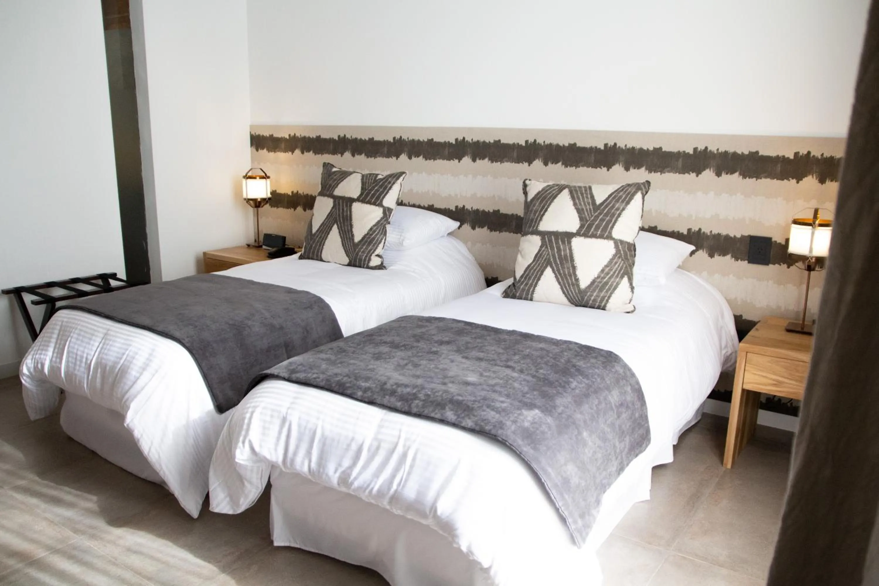 Bed in O2 Hotel Iguazu