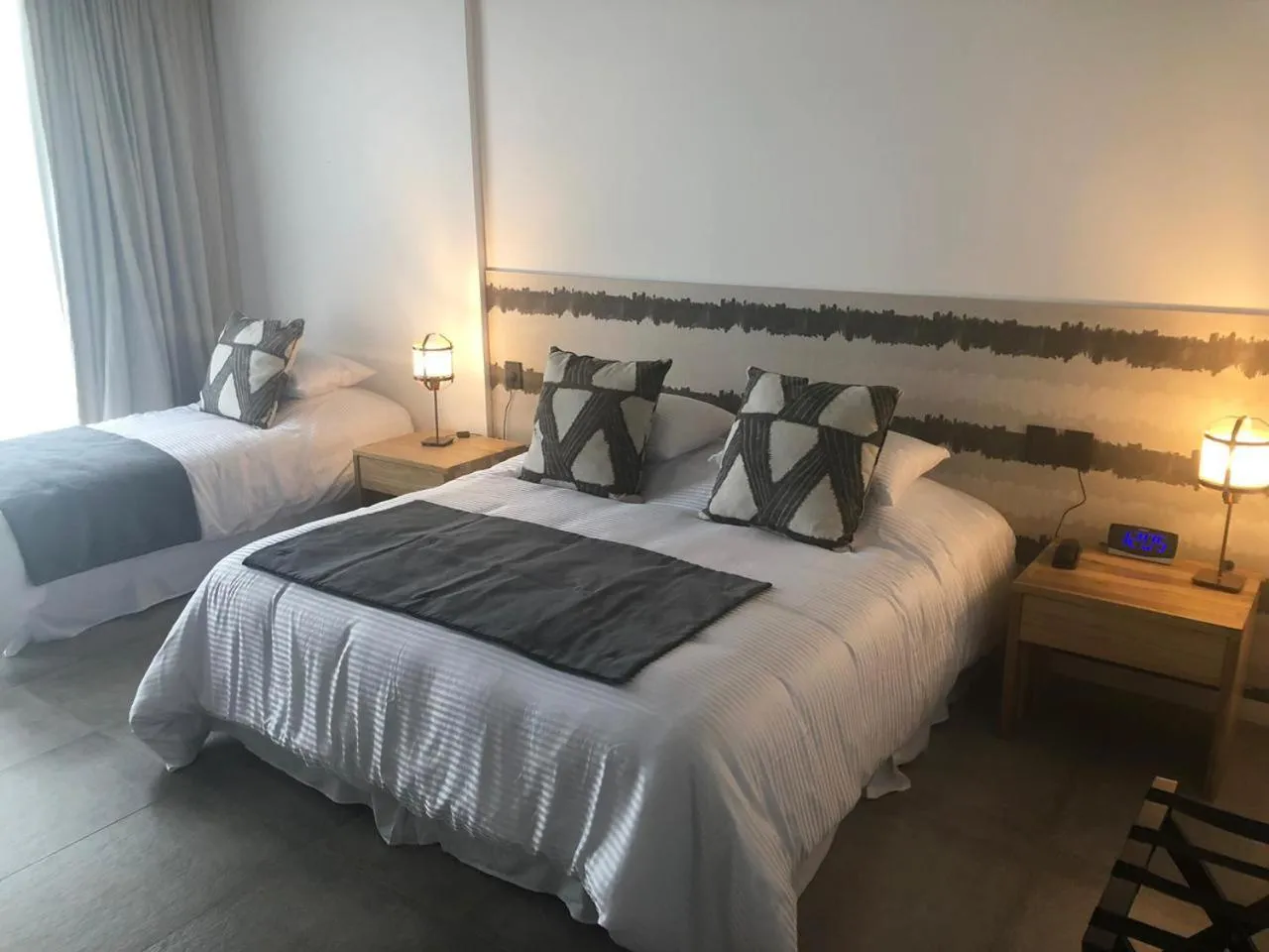 Bed in O2 Hotel Iguazu