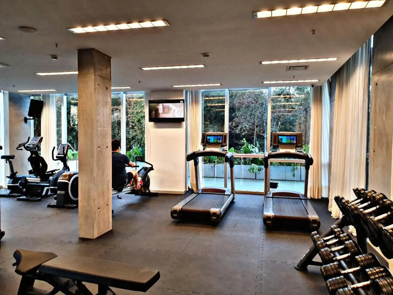 Fitness centre/facilities in O2 Hotel Iguazu