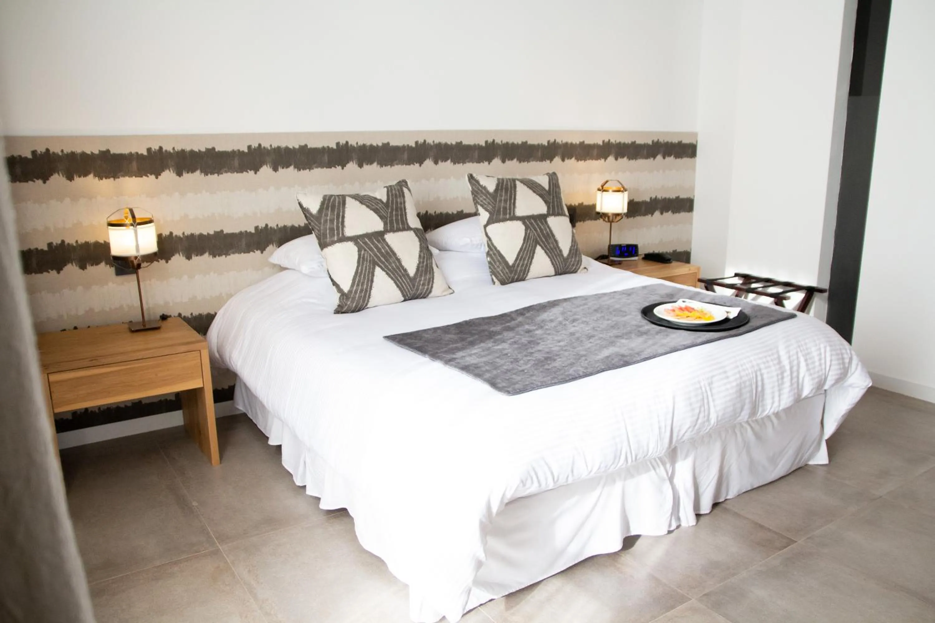 Bed in O2 Hotel Iguazu