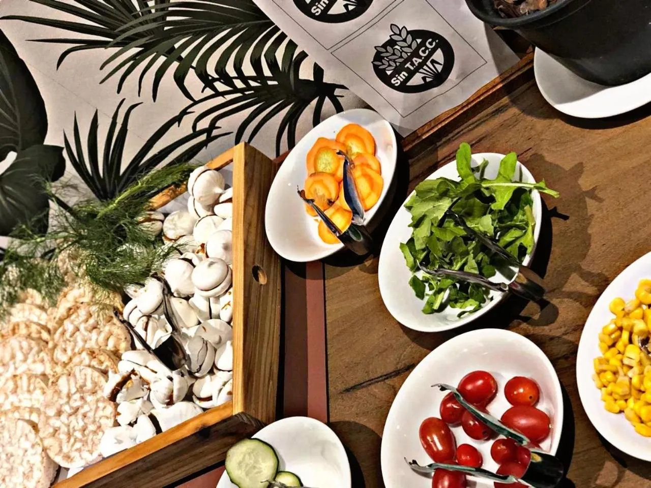 Buffet breakfast in O2 Hotel Iguazu