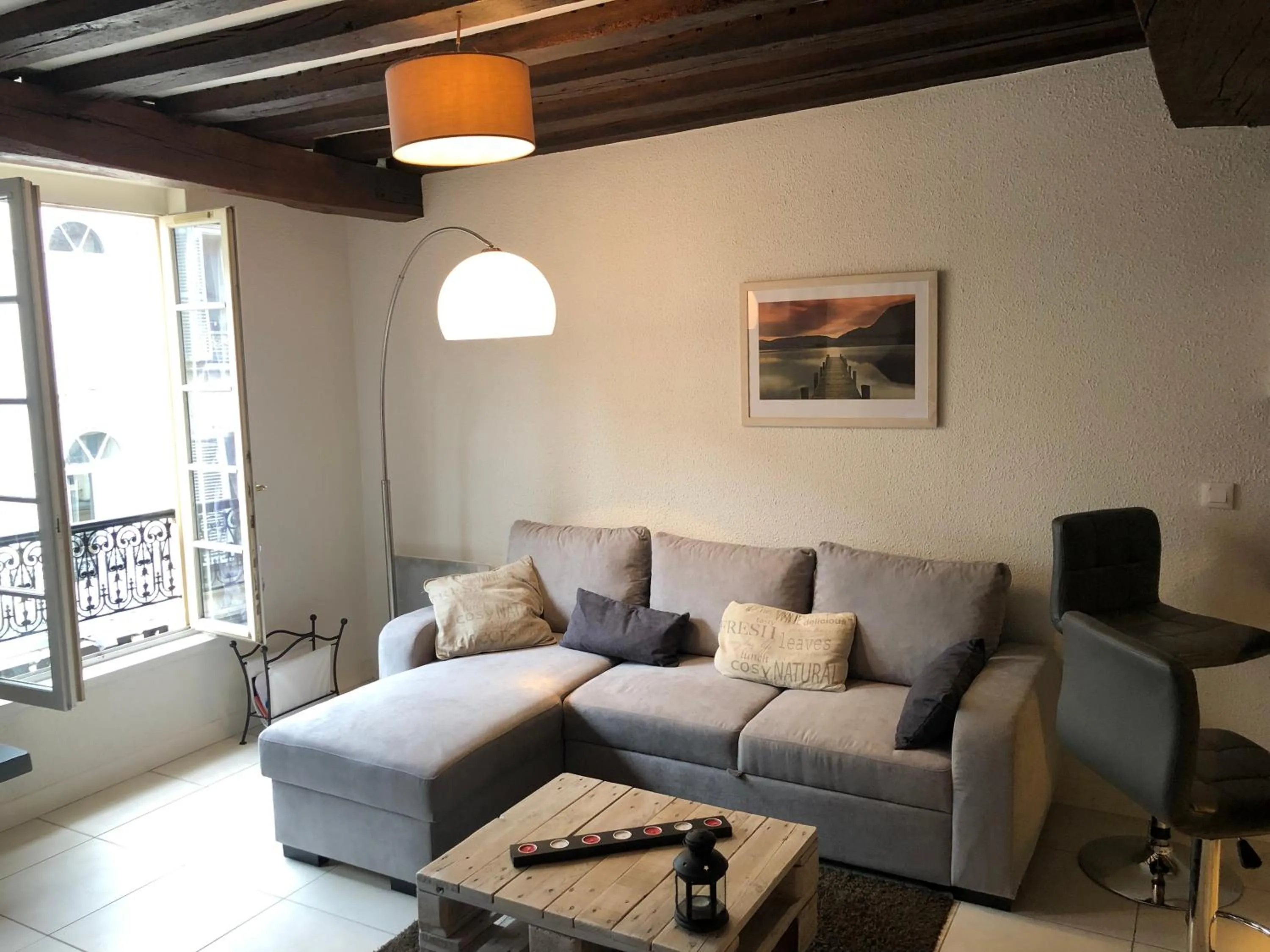 Living room in Le Charmant Zola Hyper Centre classé
