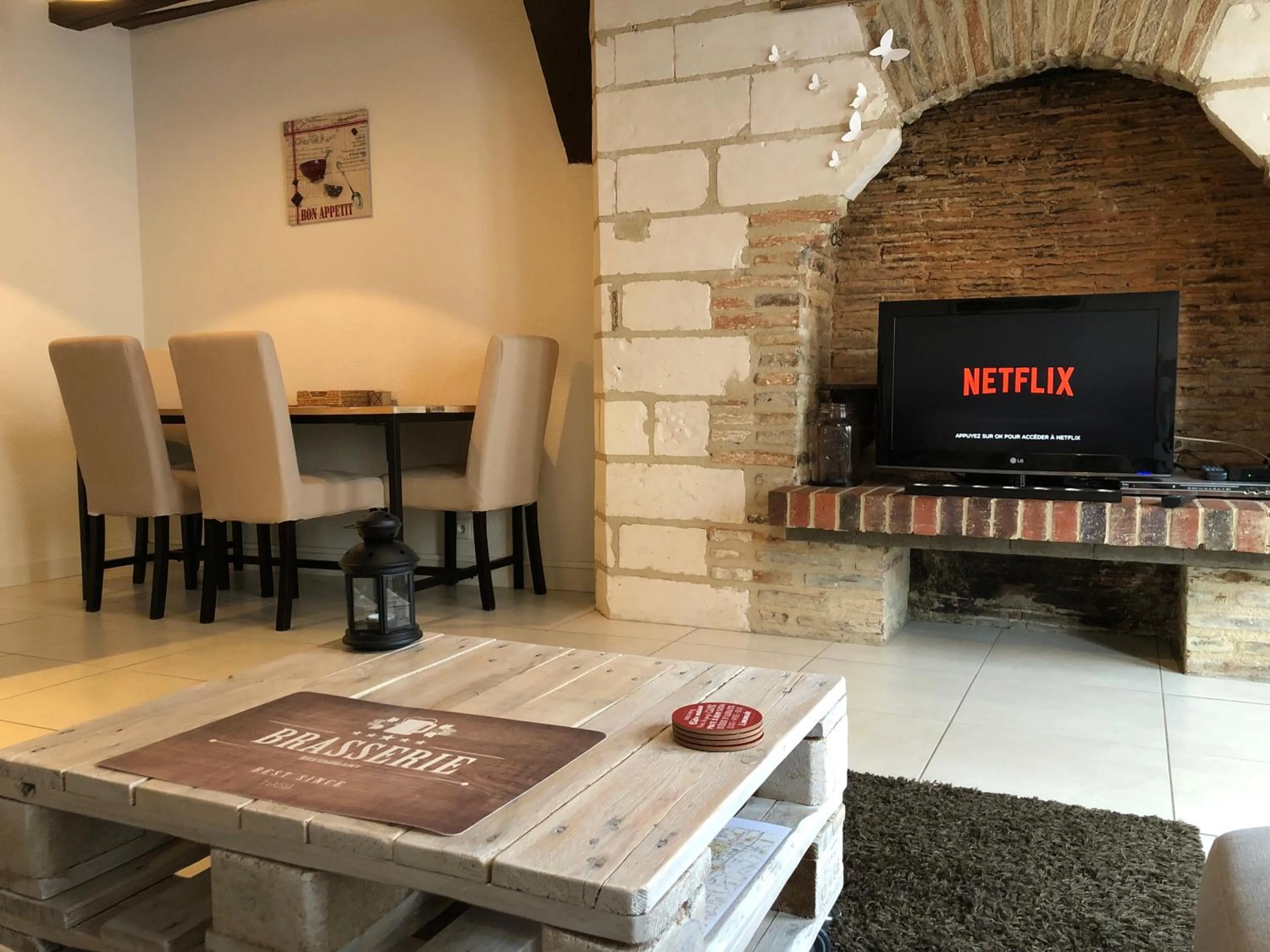 Living room in Le Charmant Zola Hyper Centre classé