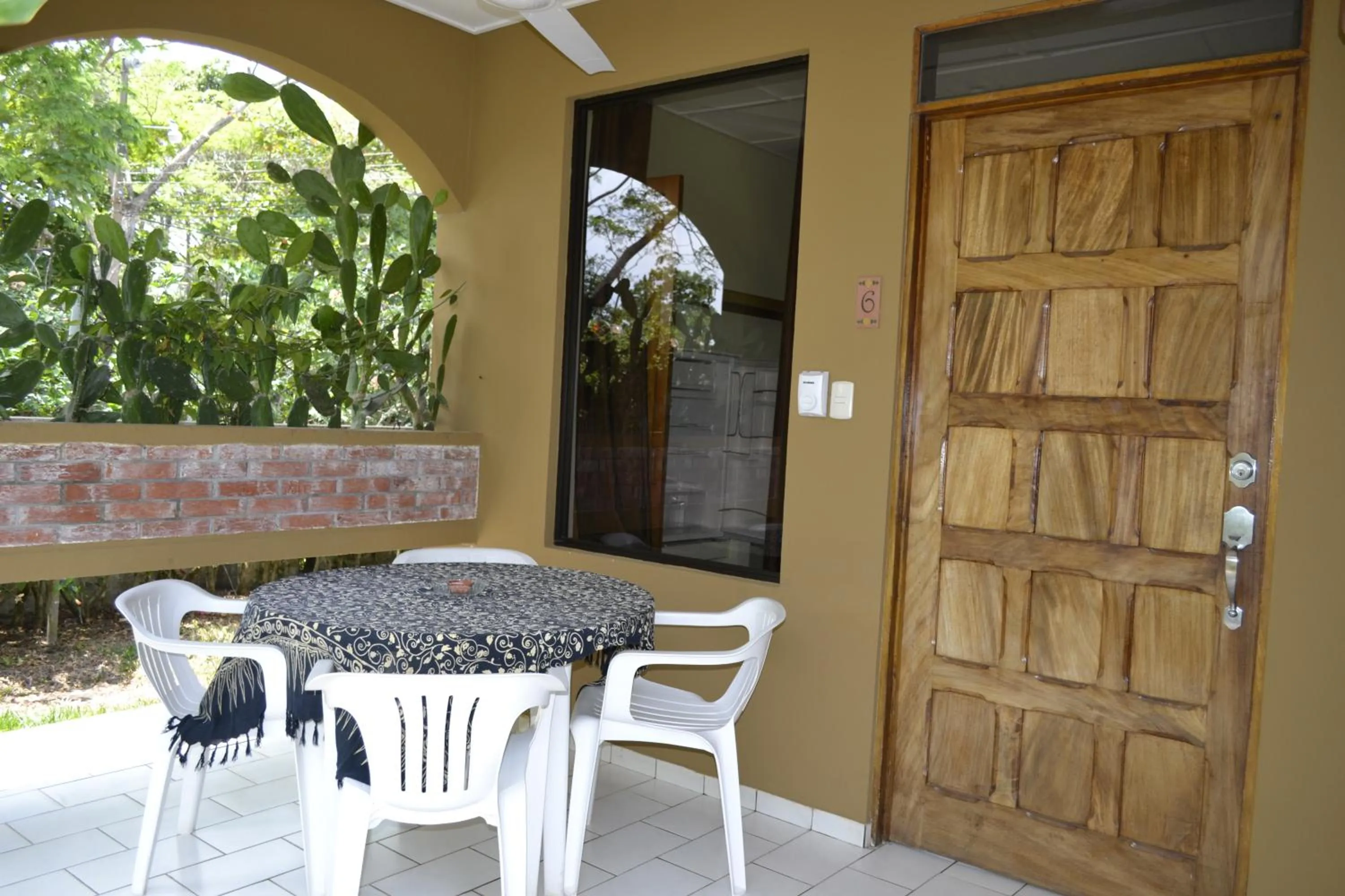 Patio in Villa Creole