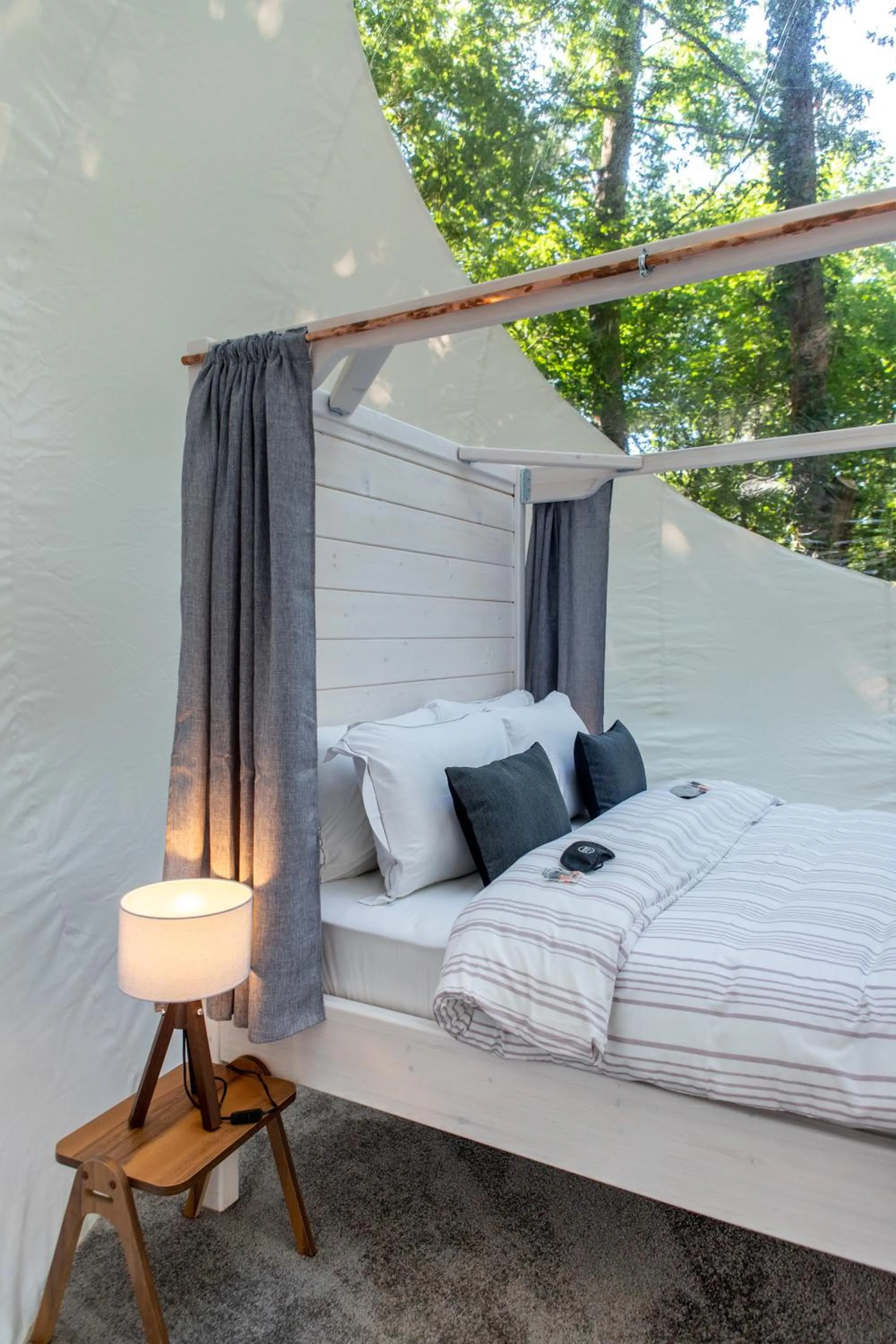 Bed in Nomad Hotel & Glamping