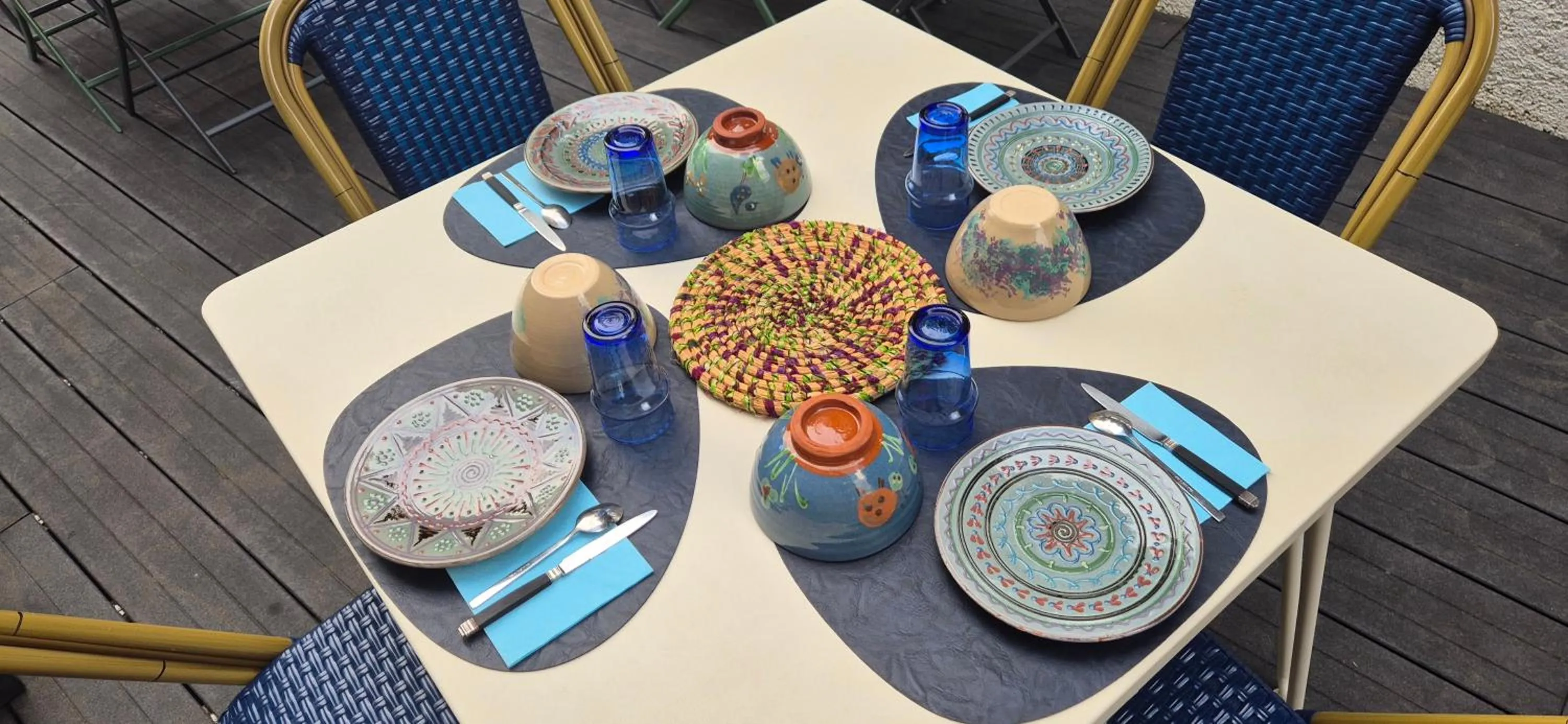 Breakfast in Chambres d'hôtes Le Clos Bleu