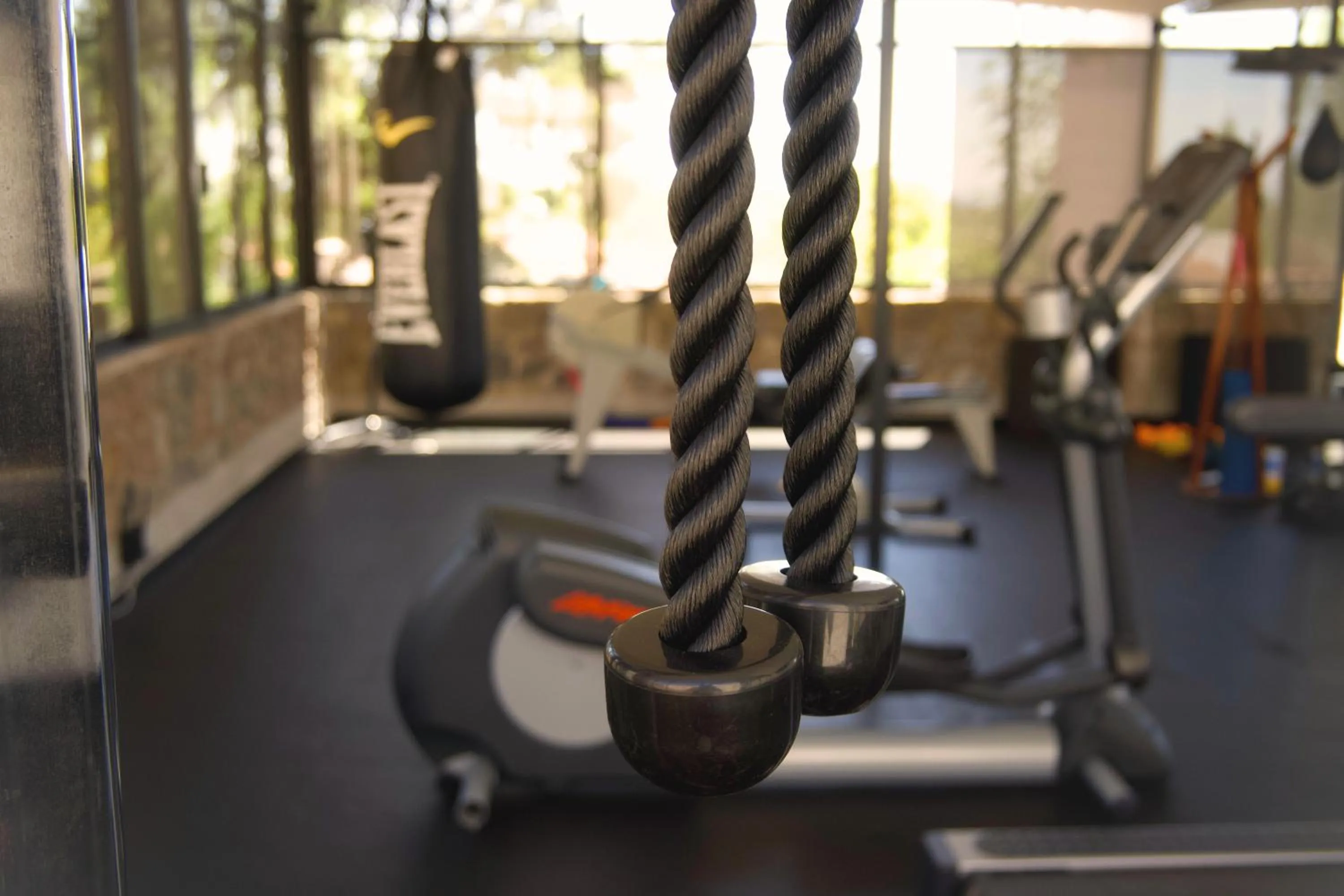 Fitness centre/facilities in Hotel Boutique Camino Del Bosque