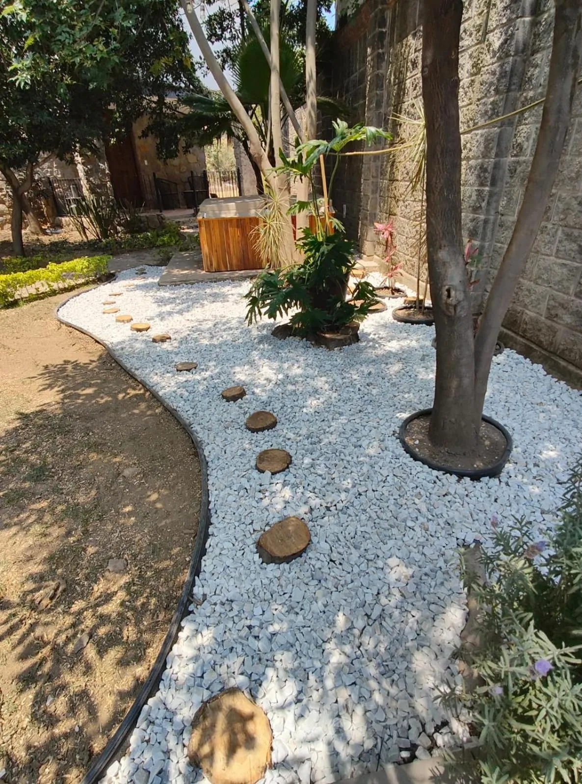 Garden in Hotel Boutique Camino Del Bosque
