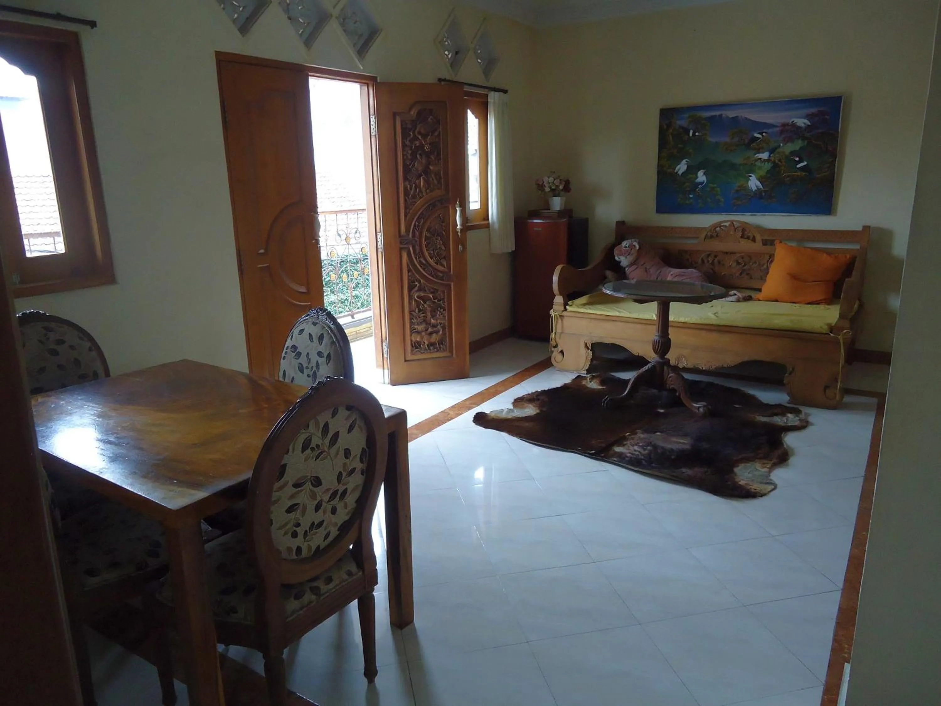 Living room, Bed in The Reinhold Guesthouse Bali