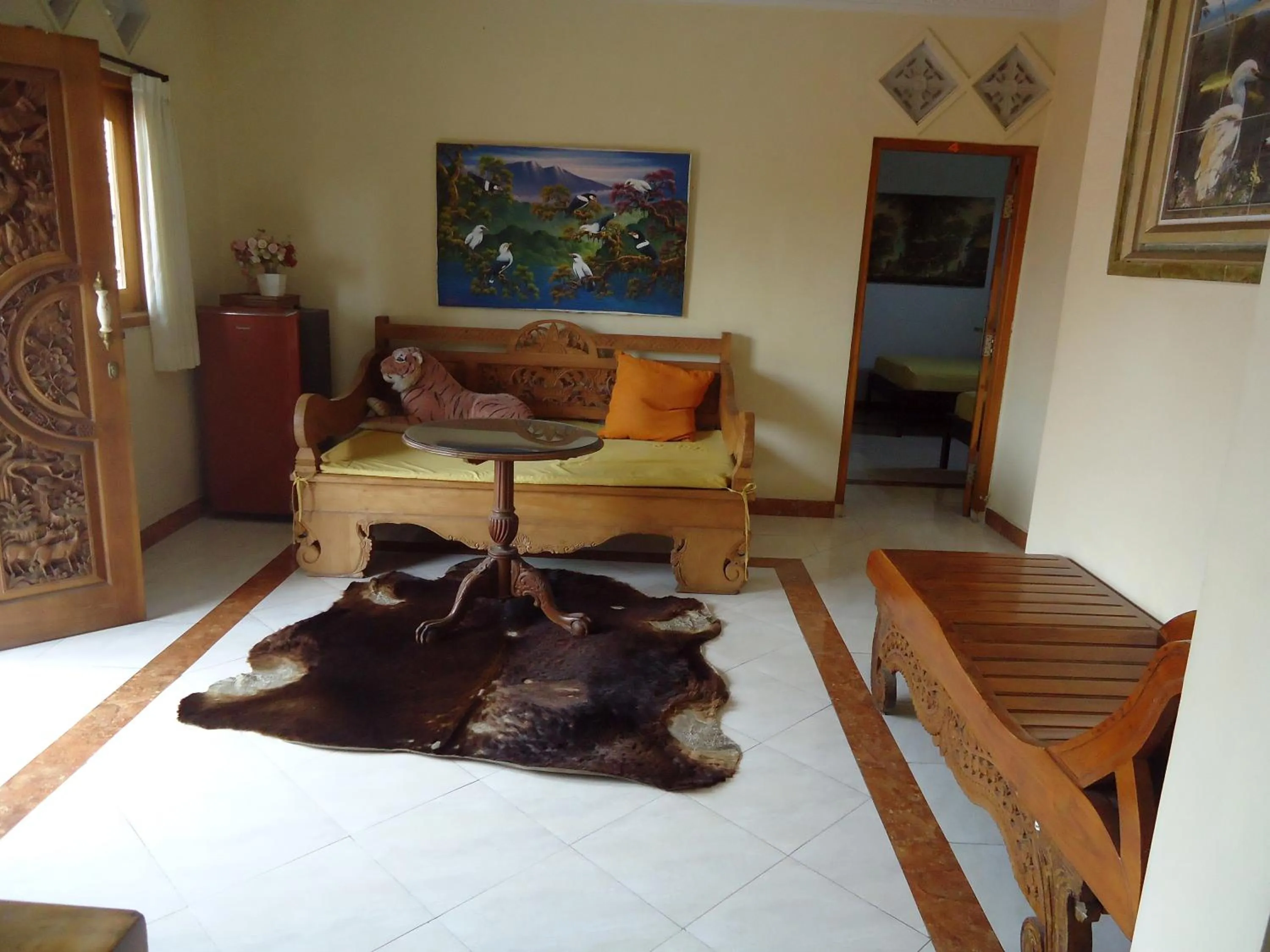 Living room, Bed in The Reinhold Guesthouse Bali