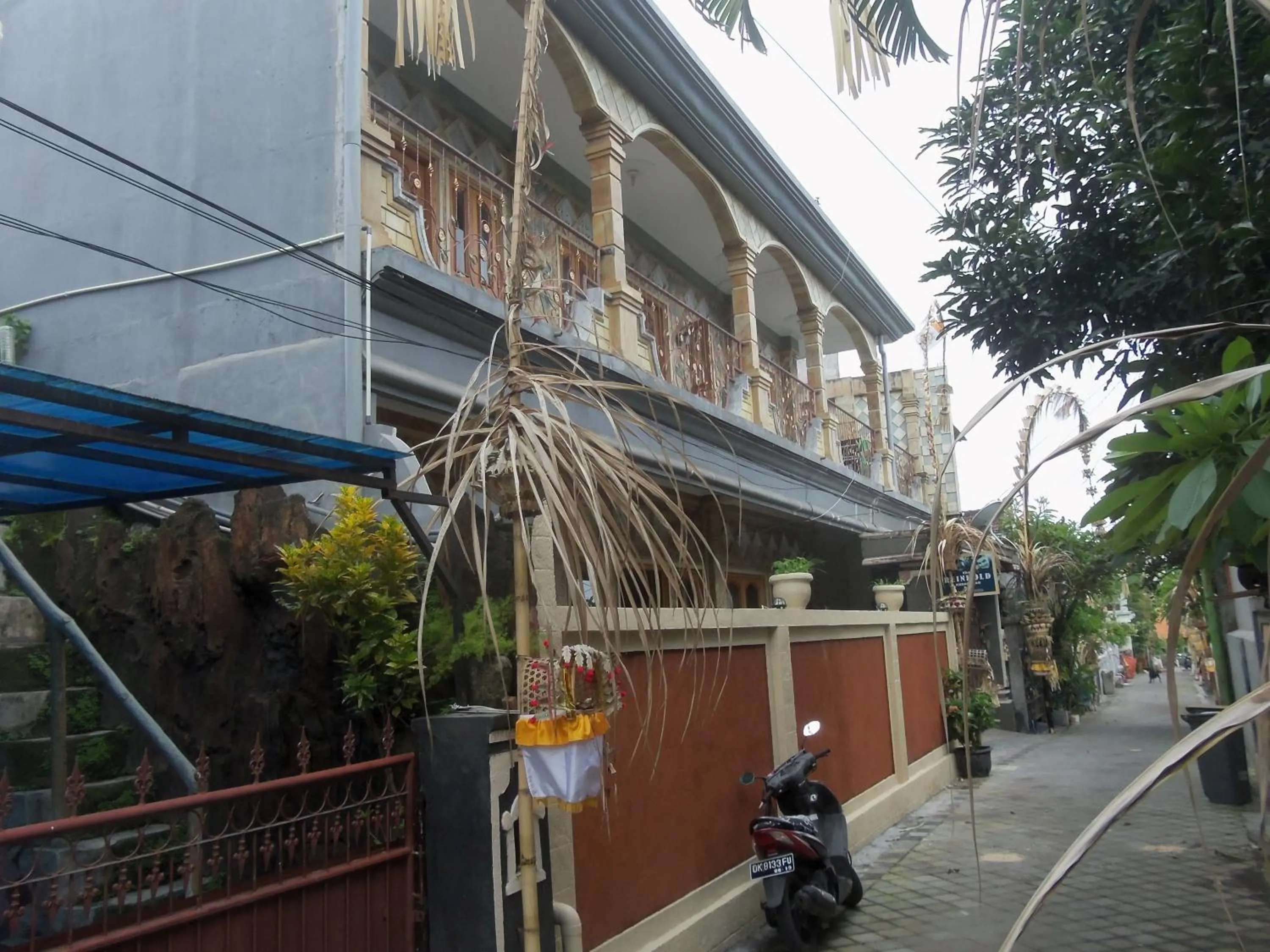 Street view in The Reinhold Guesthouse Bali