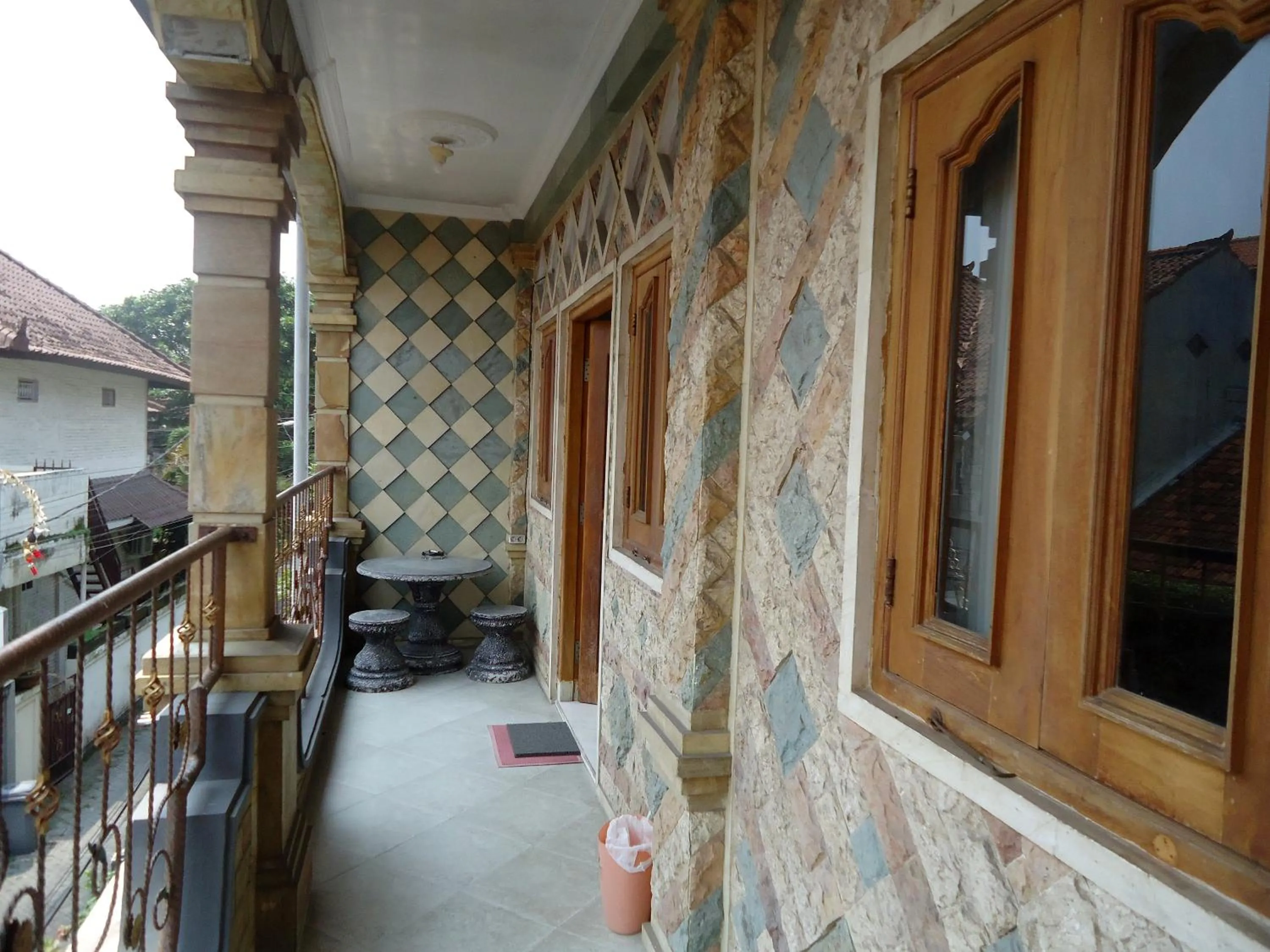 Balcony/Terrace in The Reinhold Guesthouse Bali