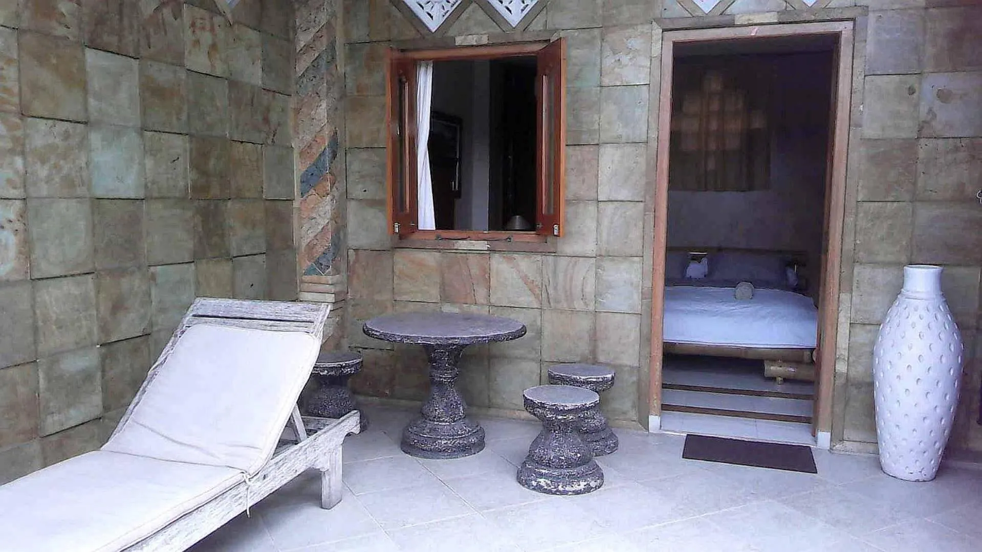 Patio in The Reinhold Guesthouse Bali