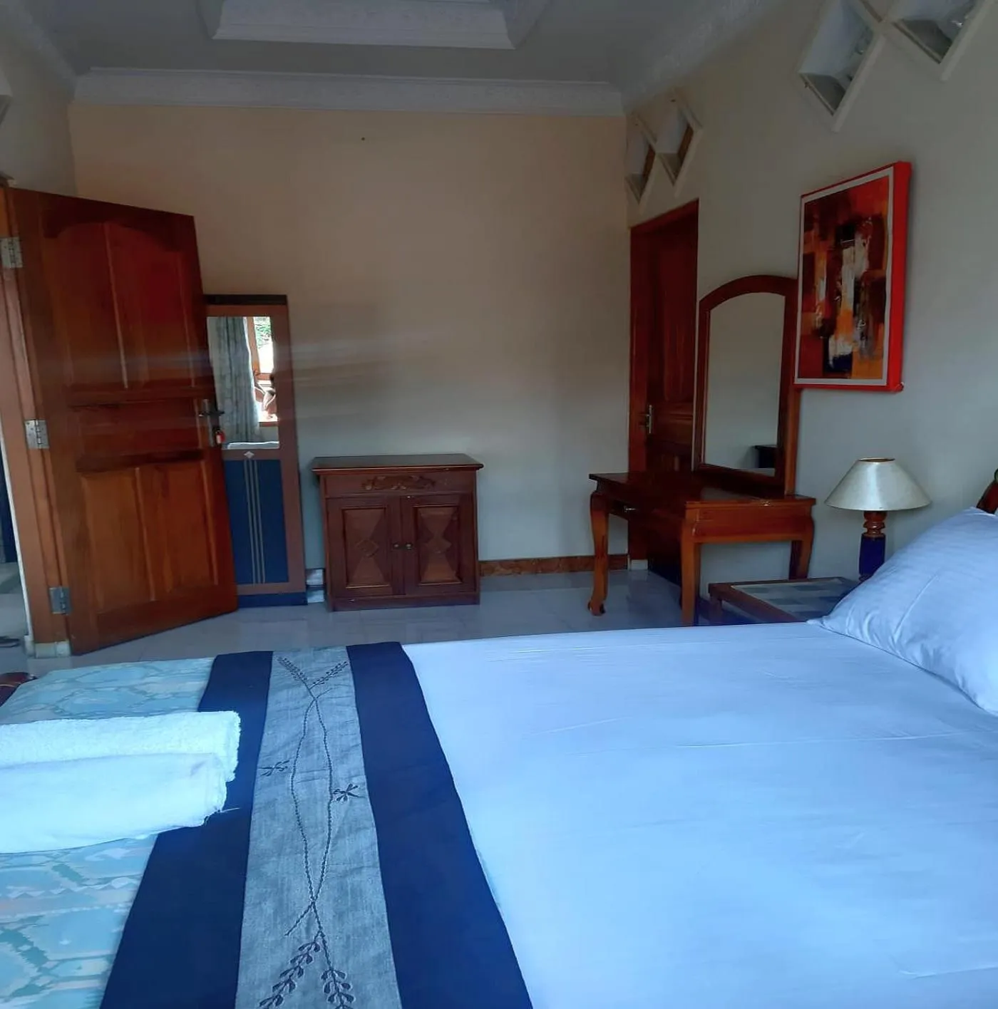 Photo of the whole room, Bed in The Reinhold Guesthouse Bali
