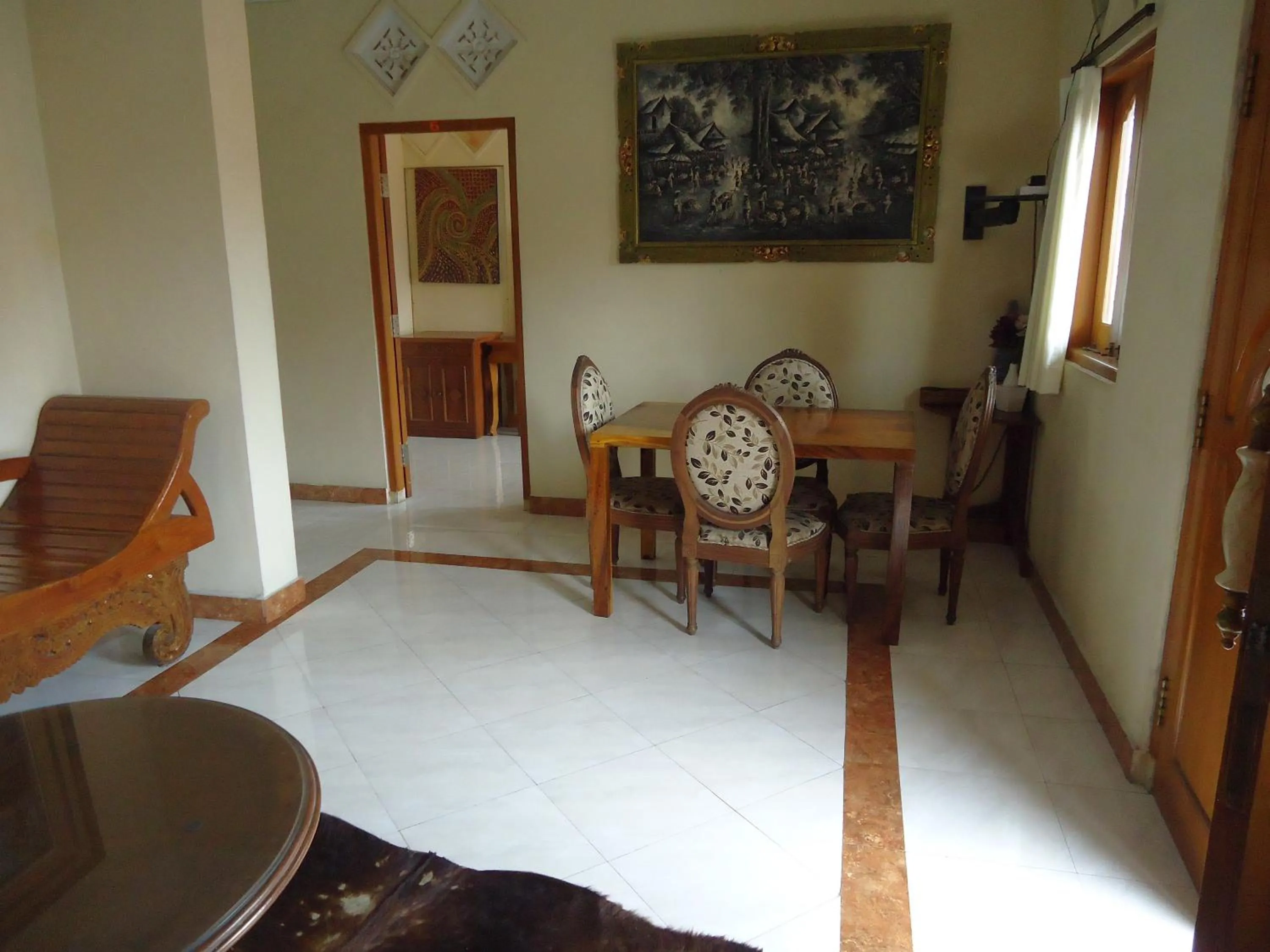 Living room in The Reinhold Guesthouse Bali