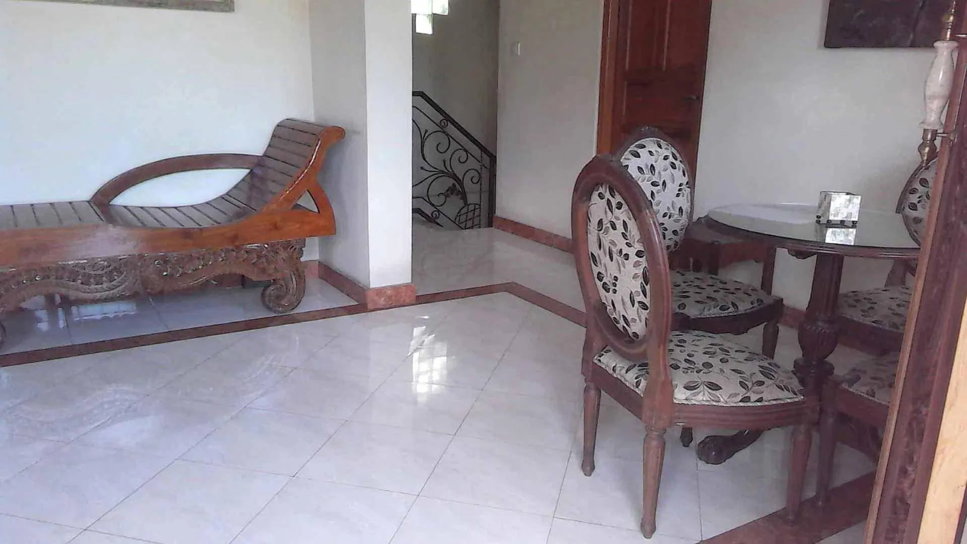 Seating area in The Reinhold Guesthouse Bali