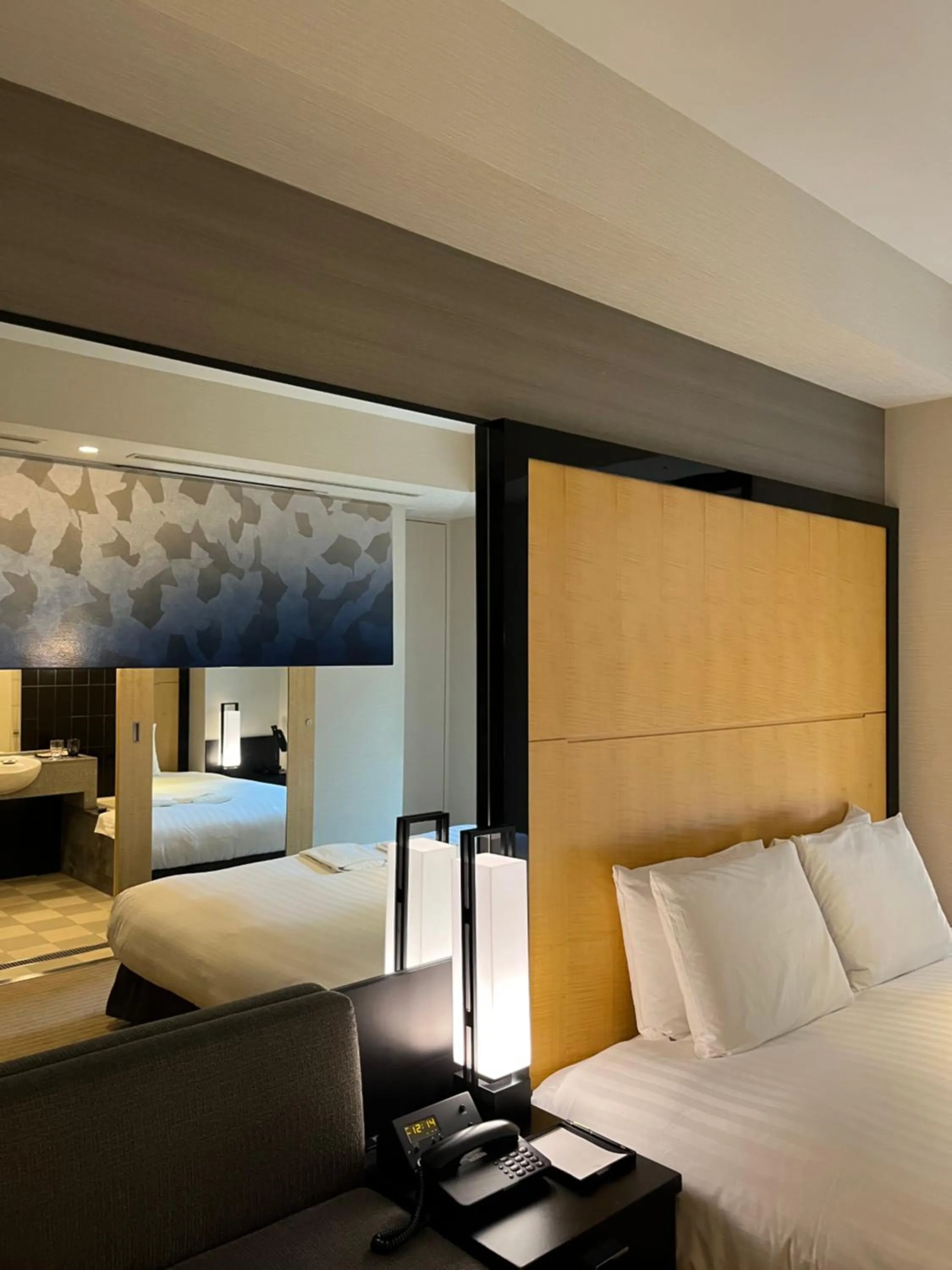 Photo of the whole room, Bed in KOKO HOTEL Premier Kanazawa Korinbo