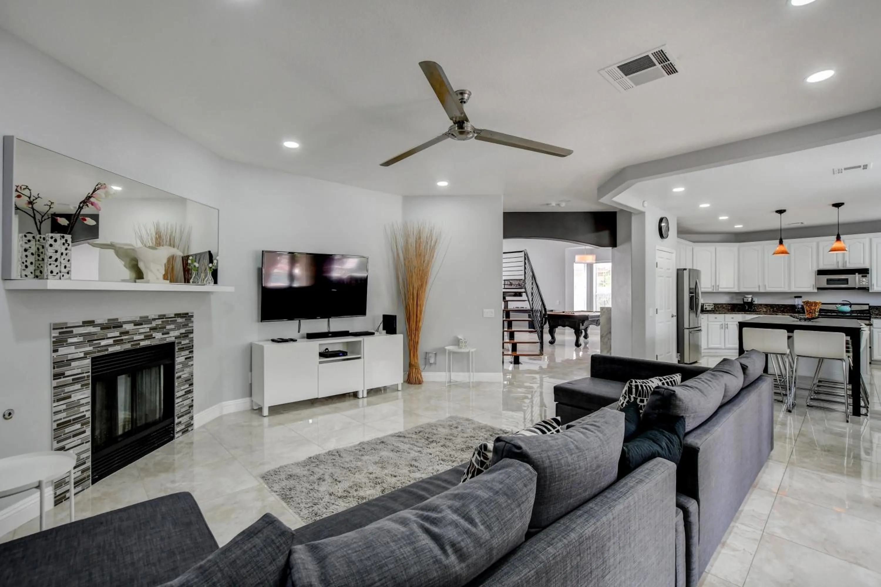 Living room in The Buddha Estate