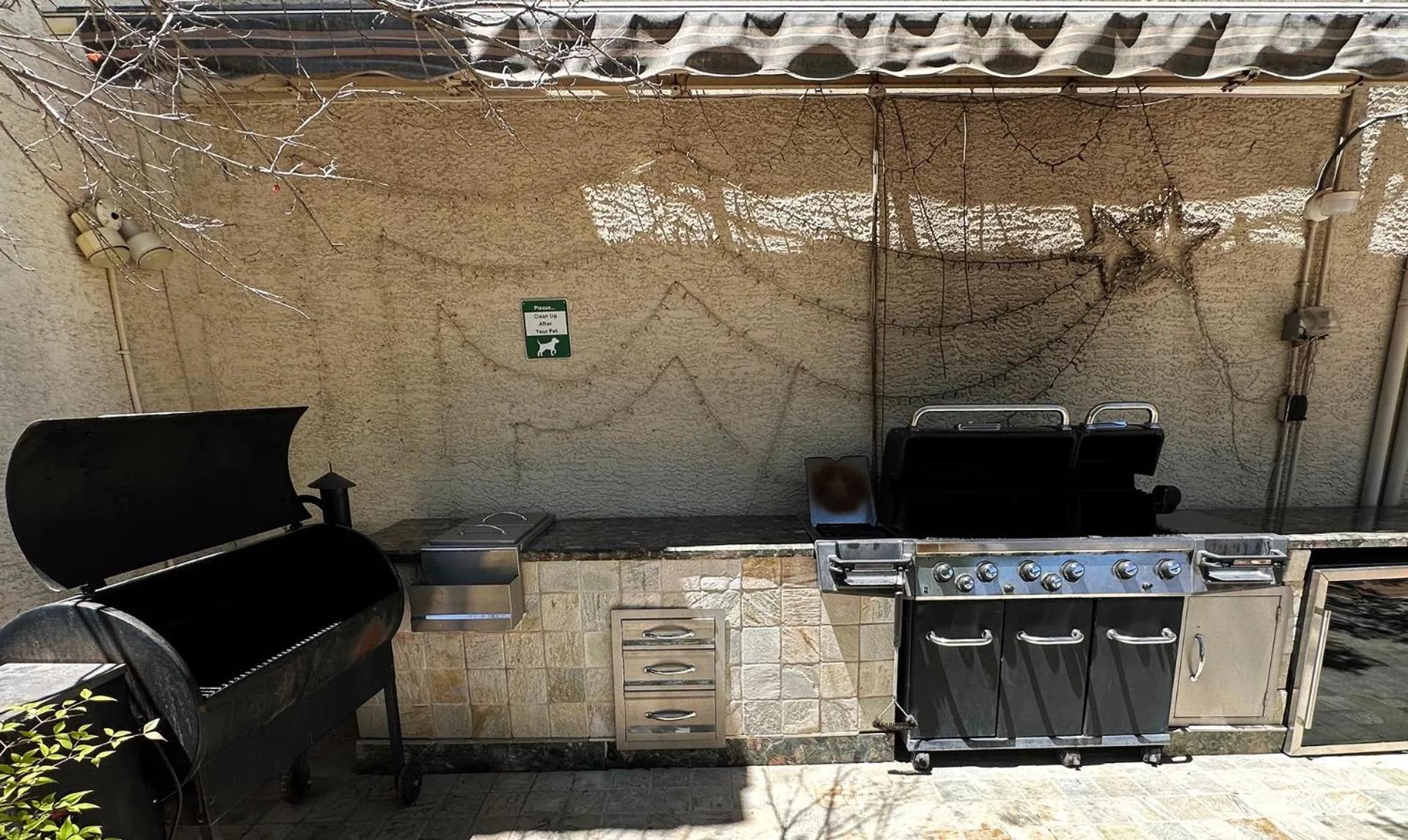 BBQ facilities in The Buddha Estate