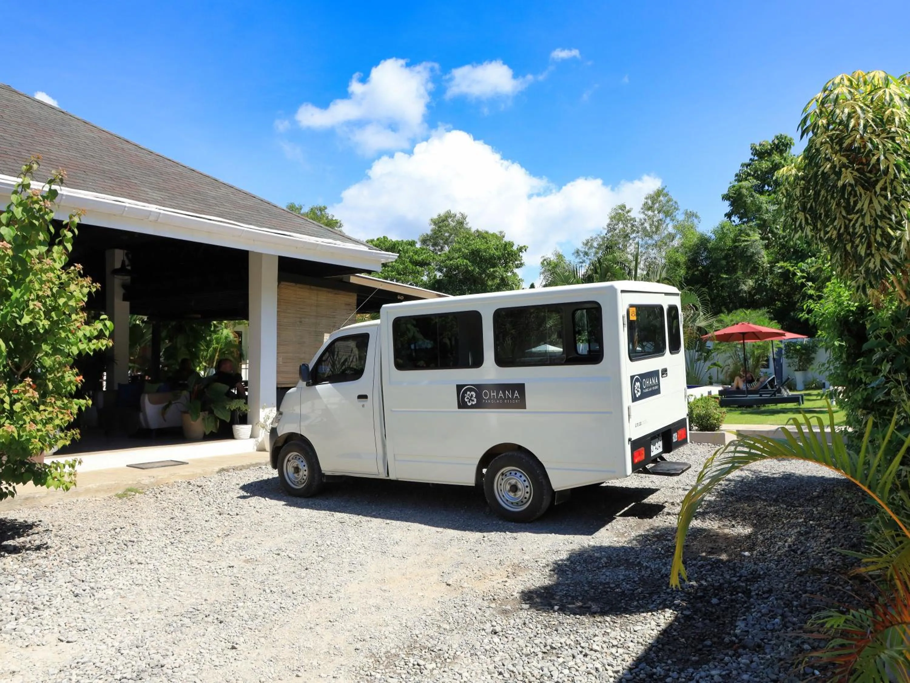 shuttle in OHANA, Panglao Resort.