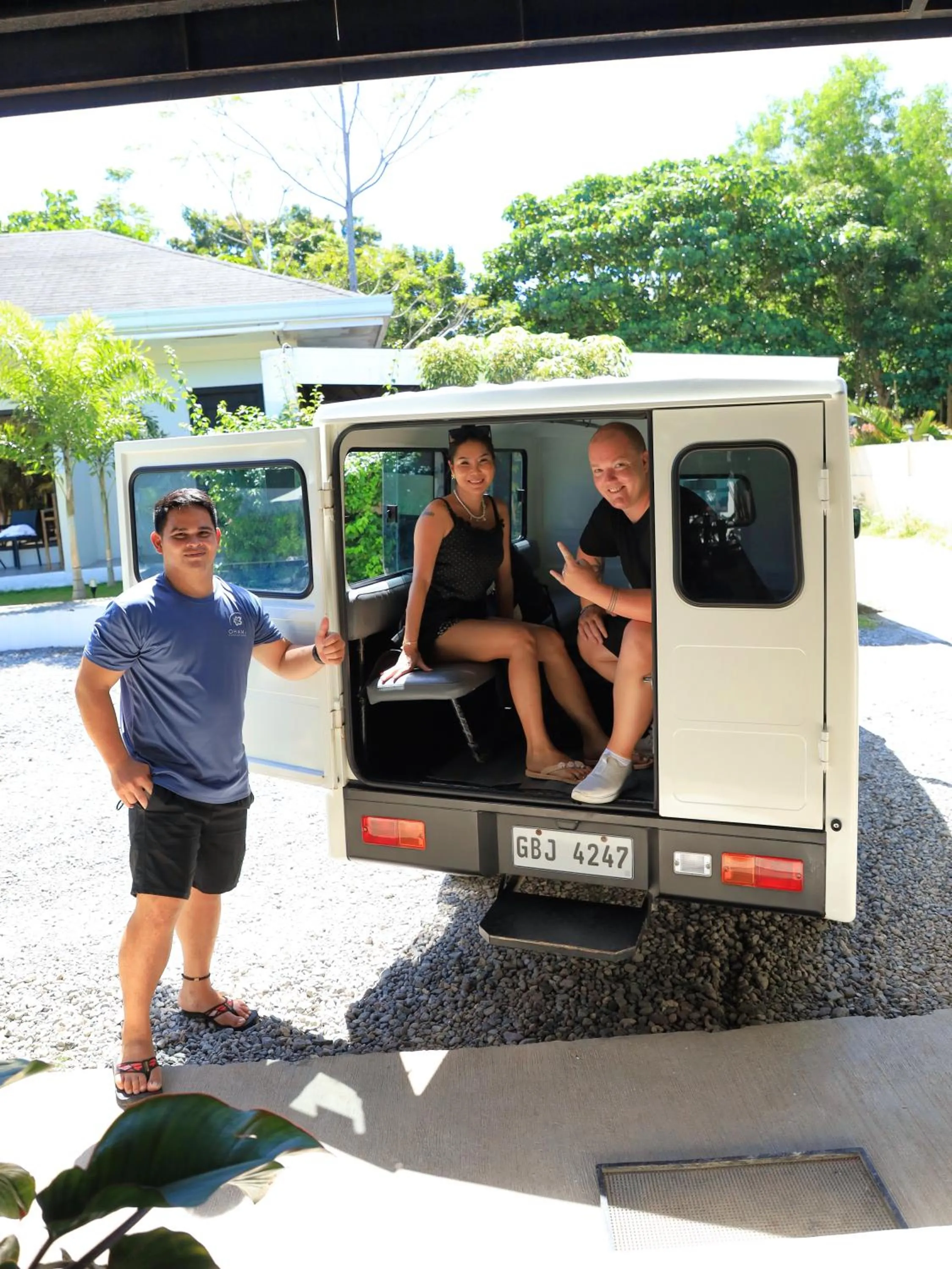 shuttle in OHANA, Panglao Resort.