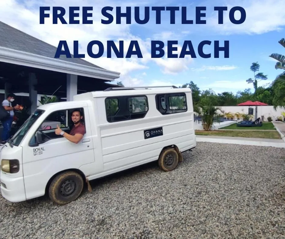 shuttle in OHANA, Panglao Resort.
