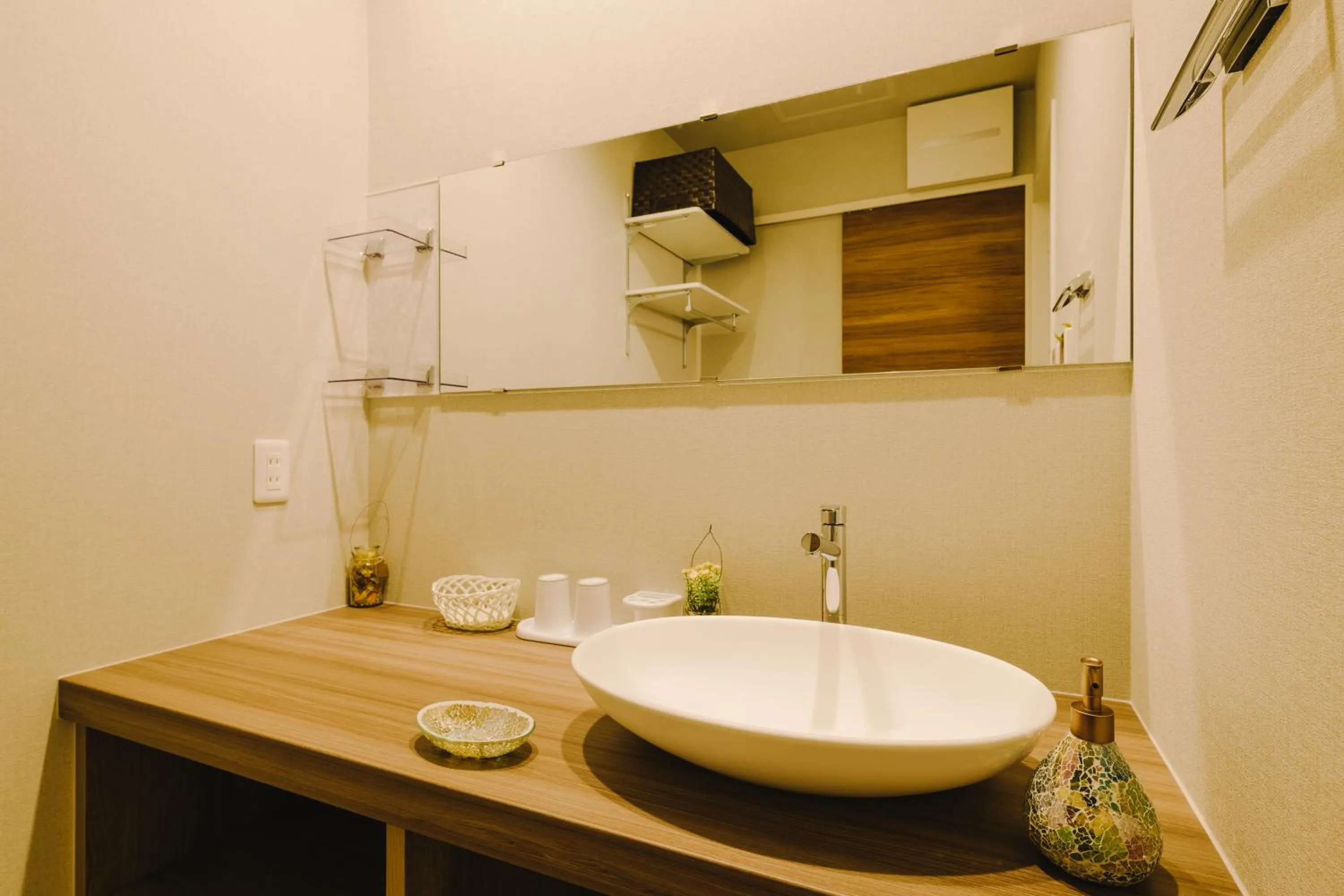 Bathroom in GRAND BASE Karatsu Ekiminami