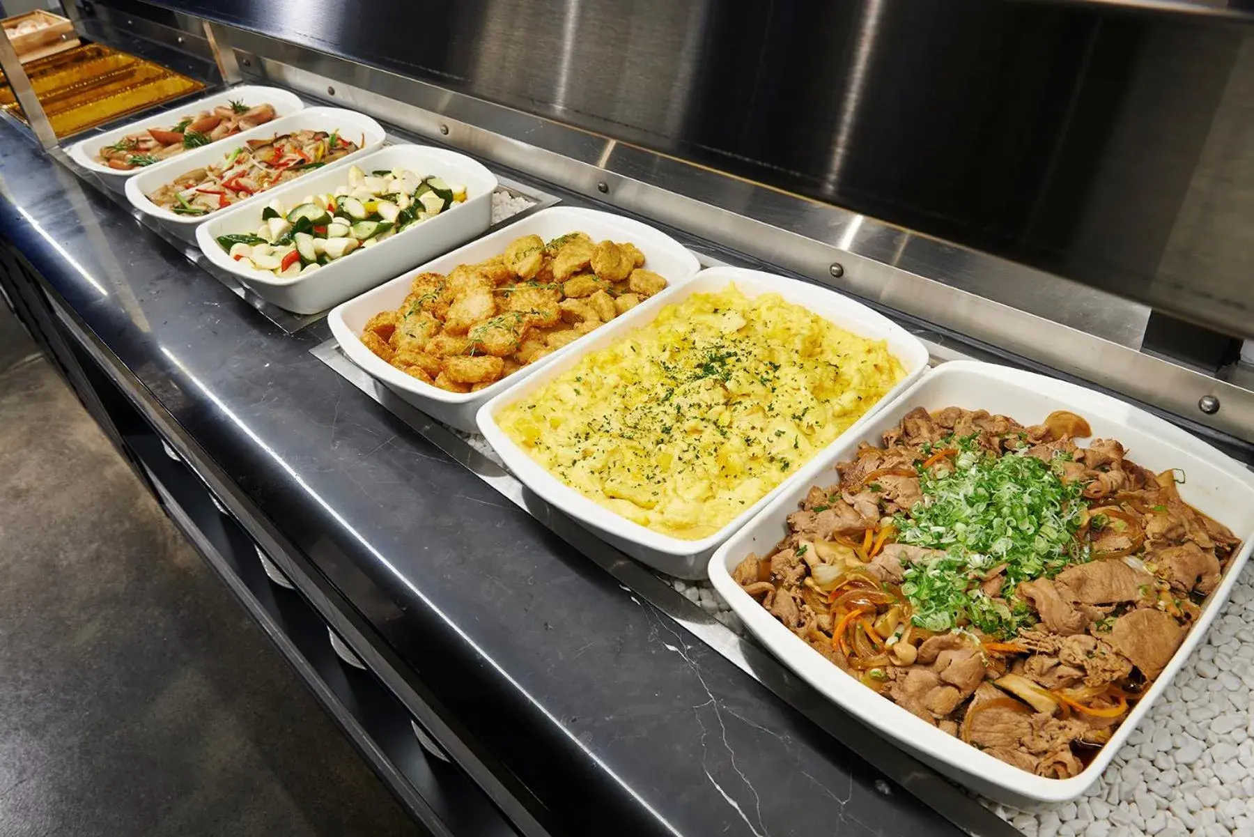 Buffet breakfast in Just Sleep - Sanchong Buffet breakfast in Just Sleep - Sanchong