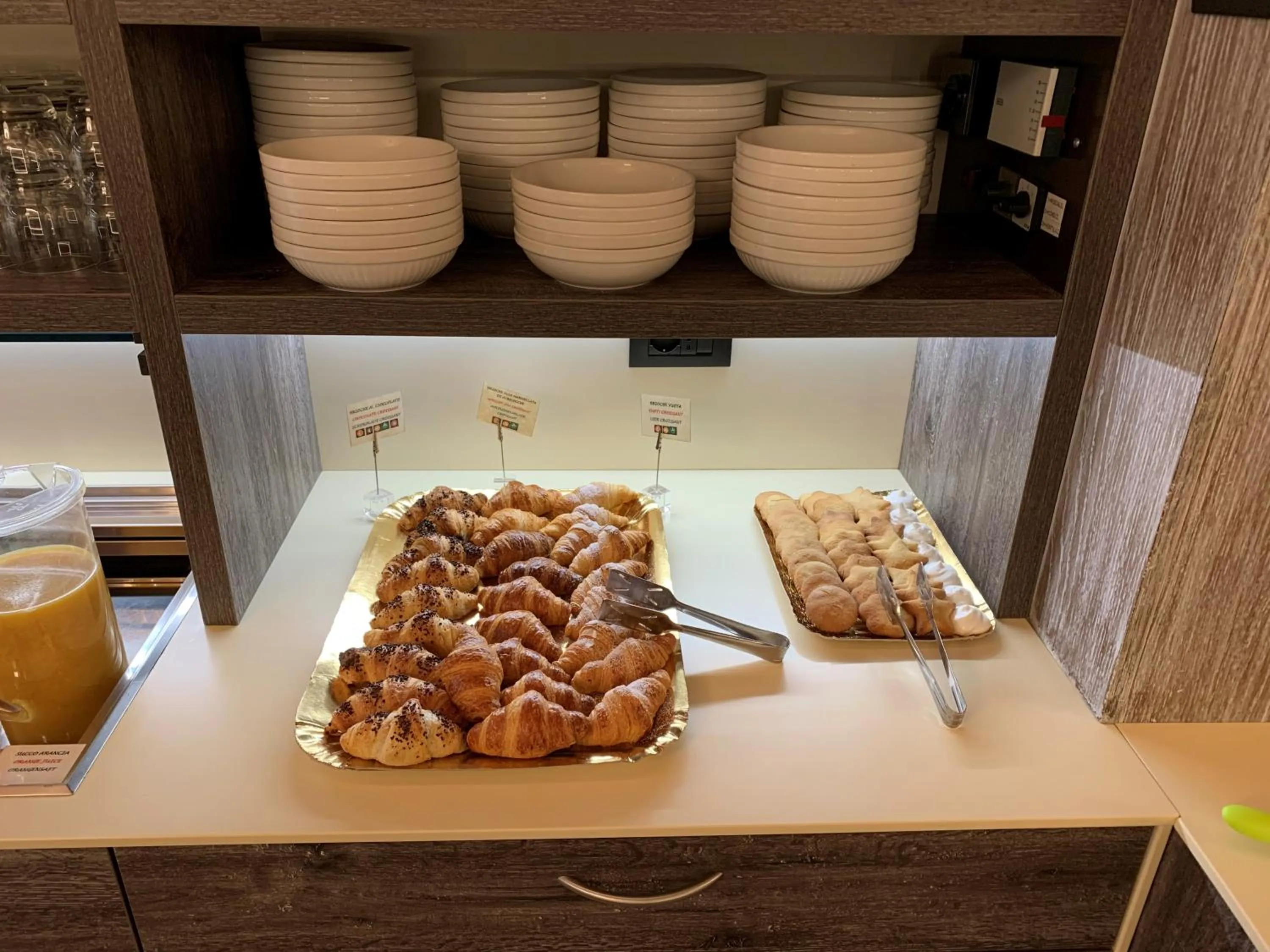 Food and drinks in Hotel San Rocco