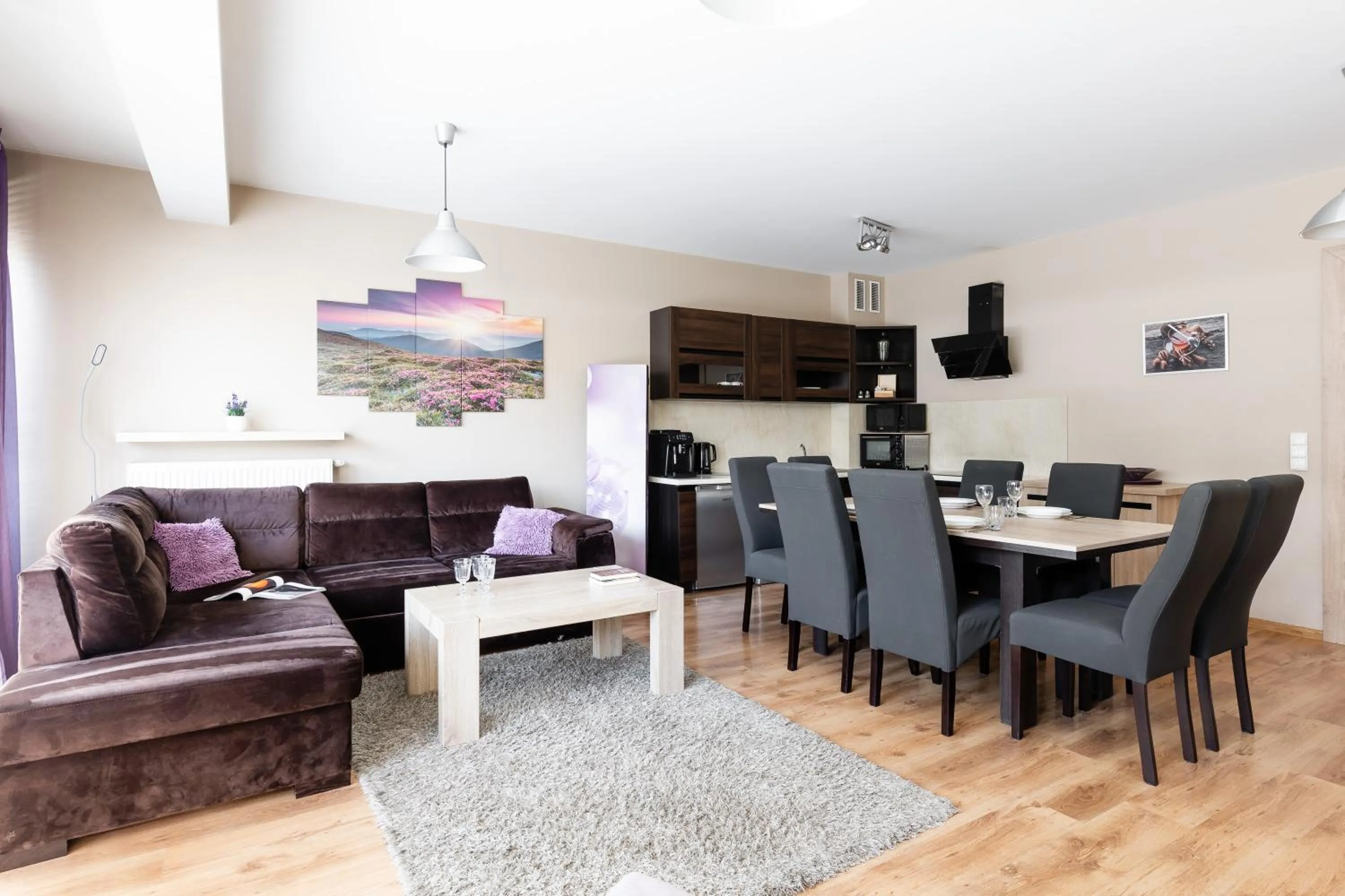 Kitchen or kitchenette in Apartamenty Oaza Superior Zakopane
