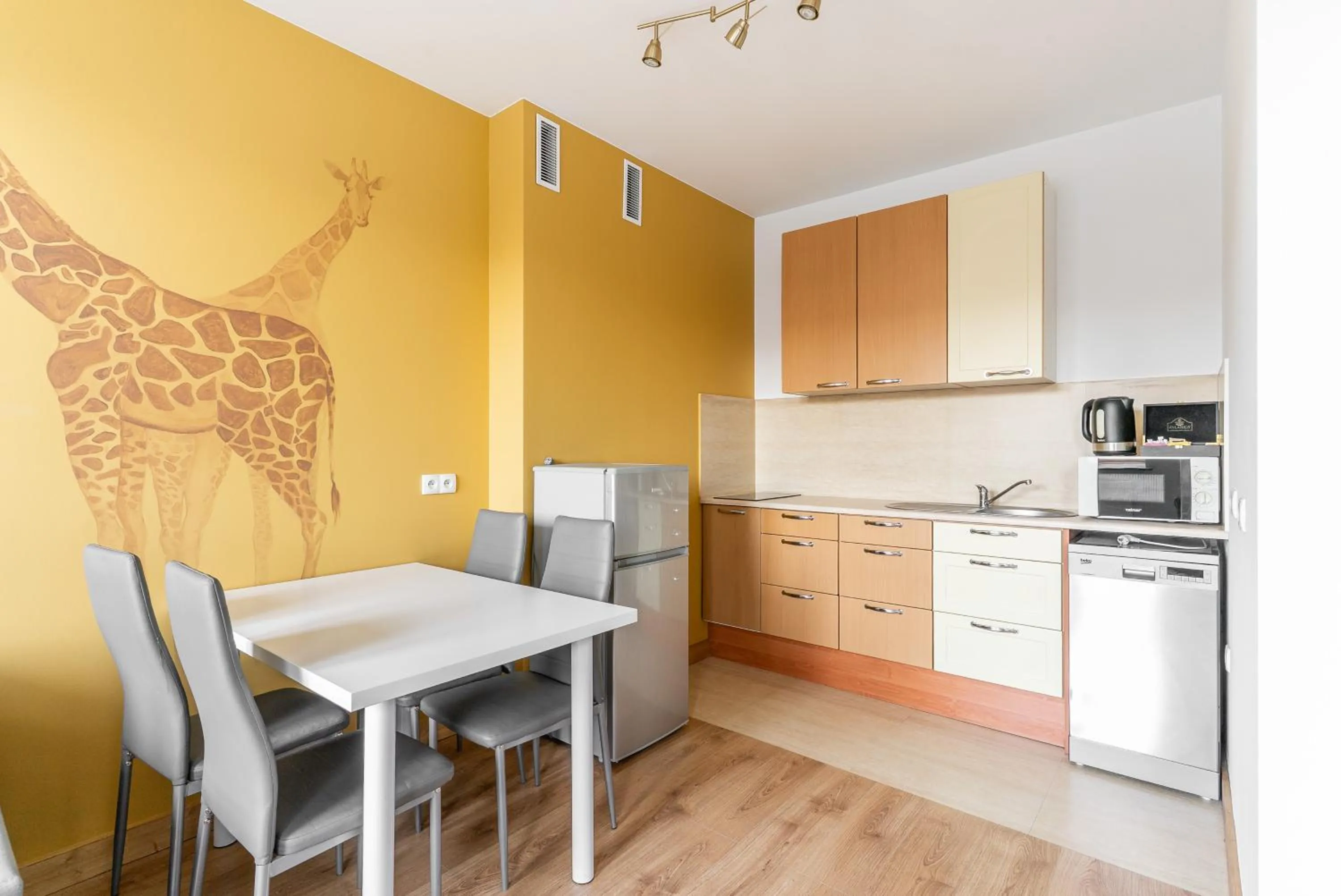 Kitchen or kitchenette in Apartamenty Oaza Superior Zakopane