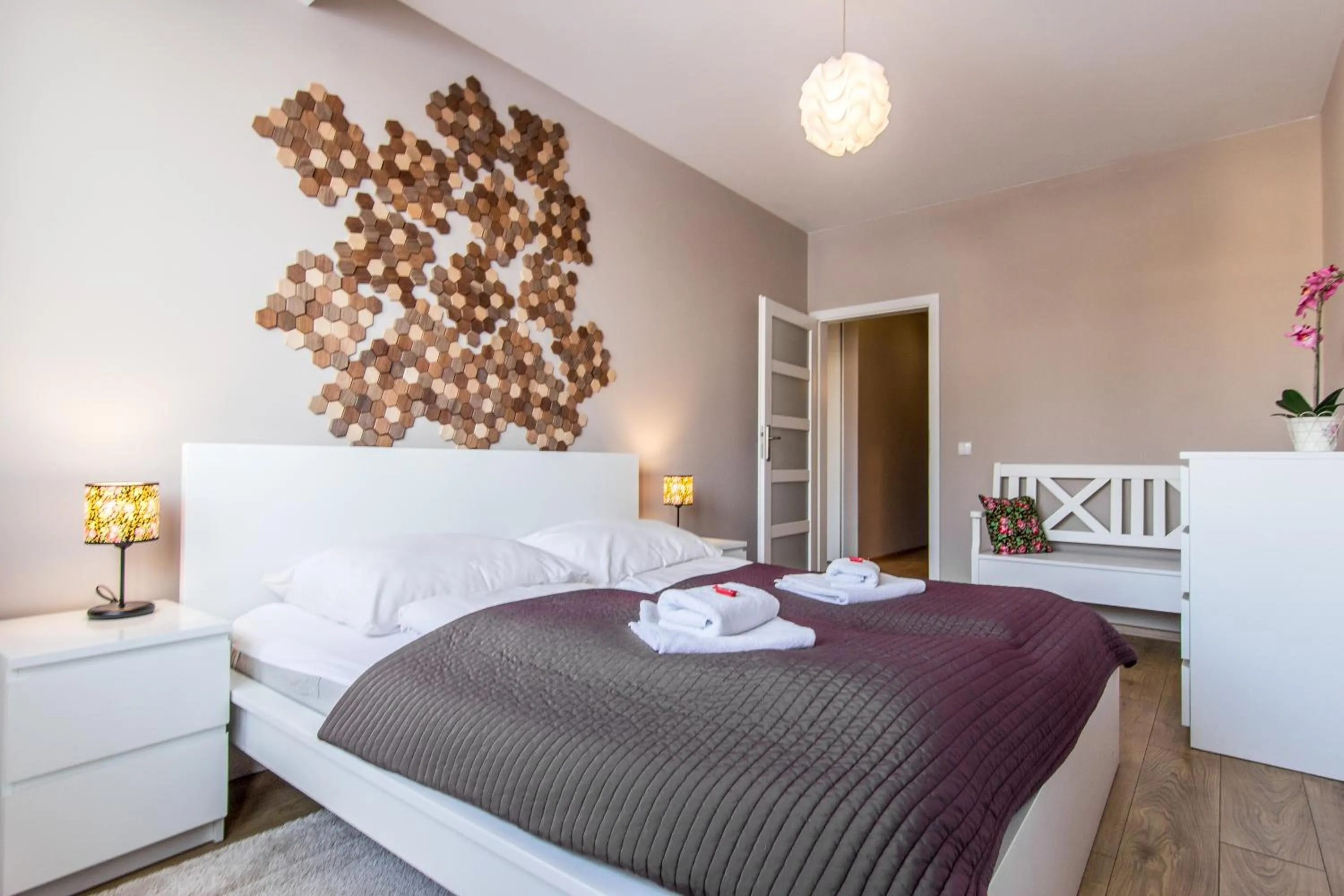 Bed in Apartamenty Oaza Superior Zakopane