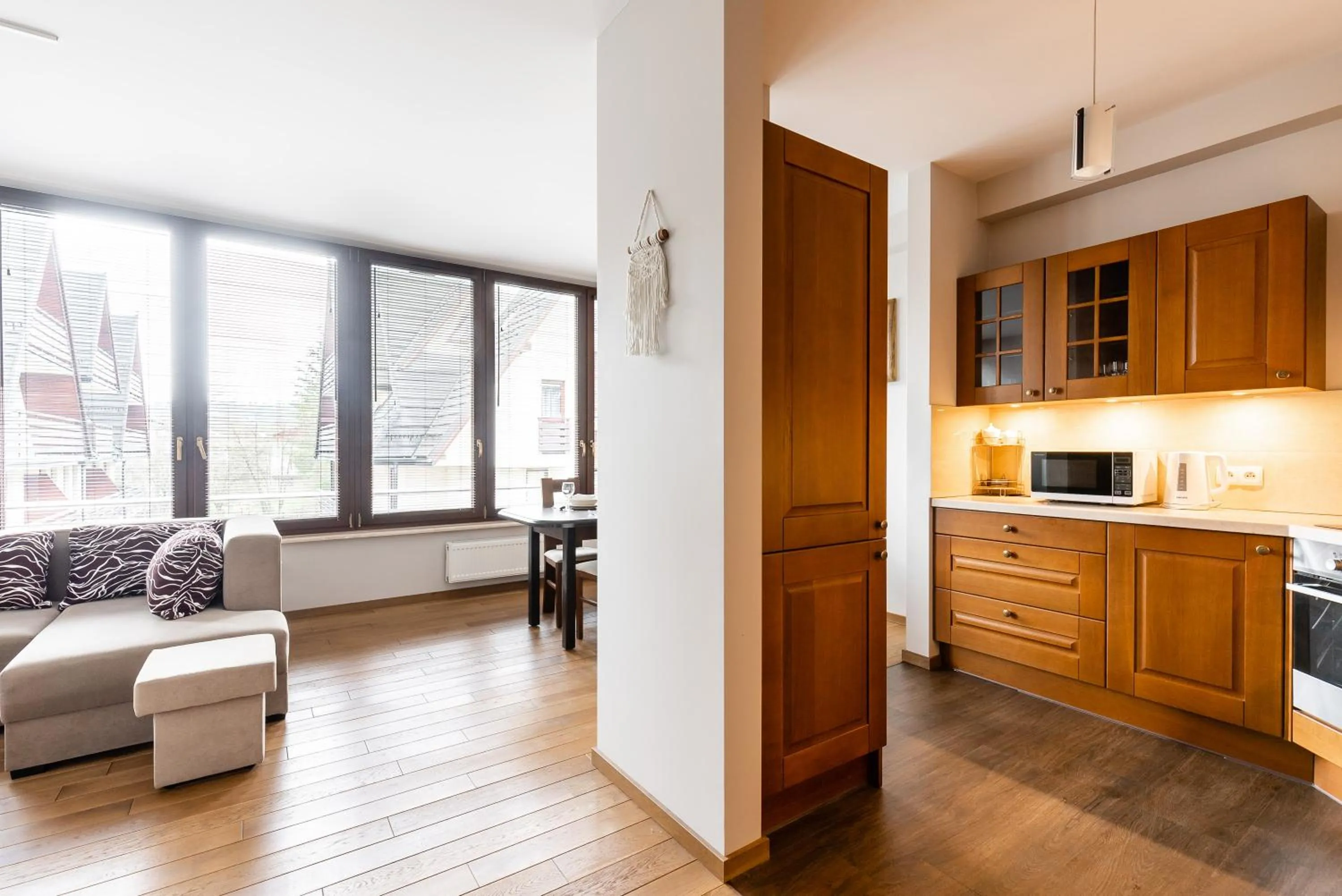 Kitchen or kitchenette in Apartamenty Oaza Superior Zakopane
