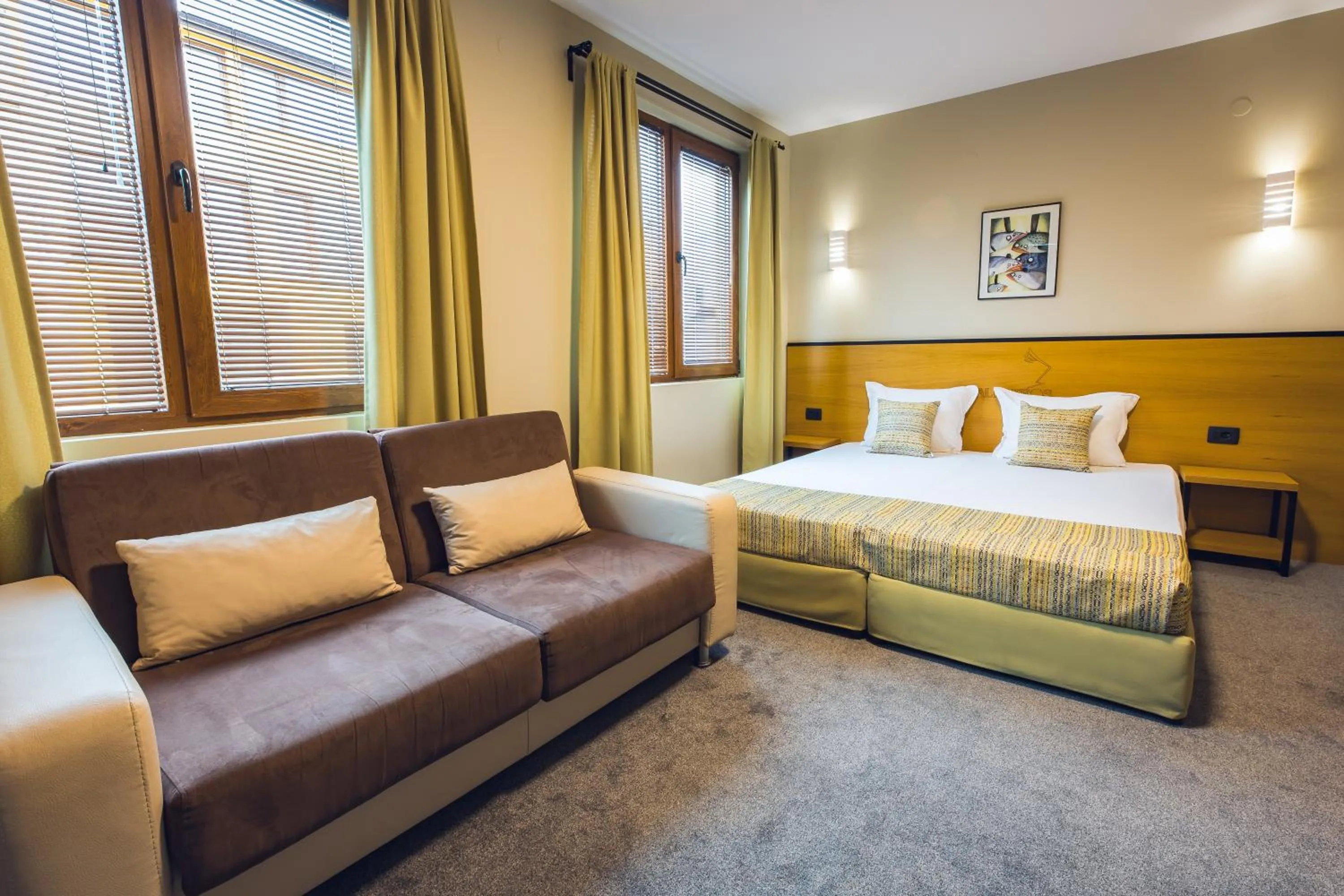 Bed in Hotel Albatros New Town