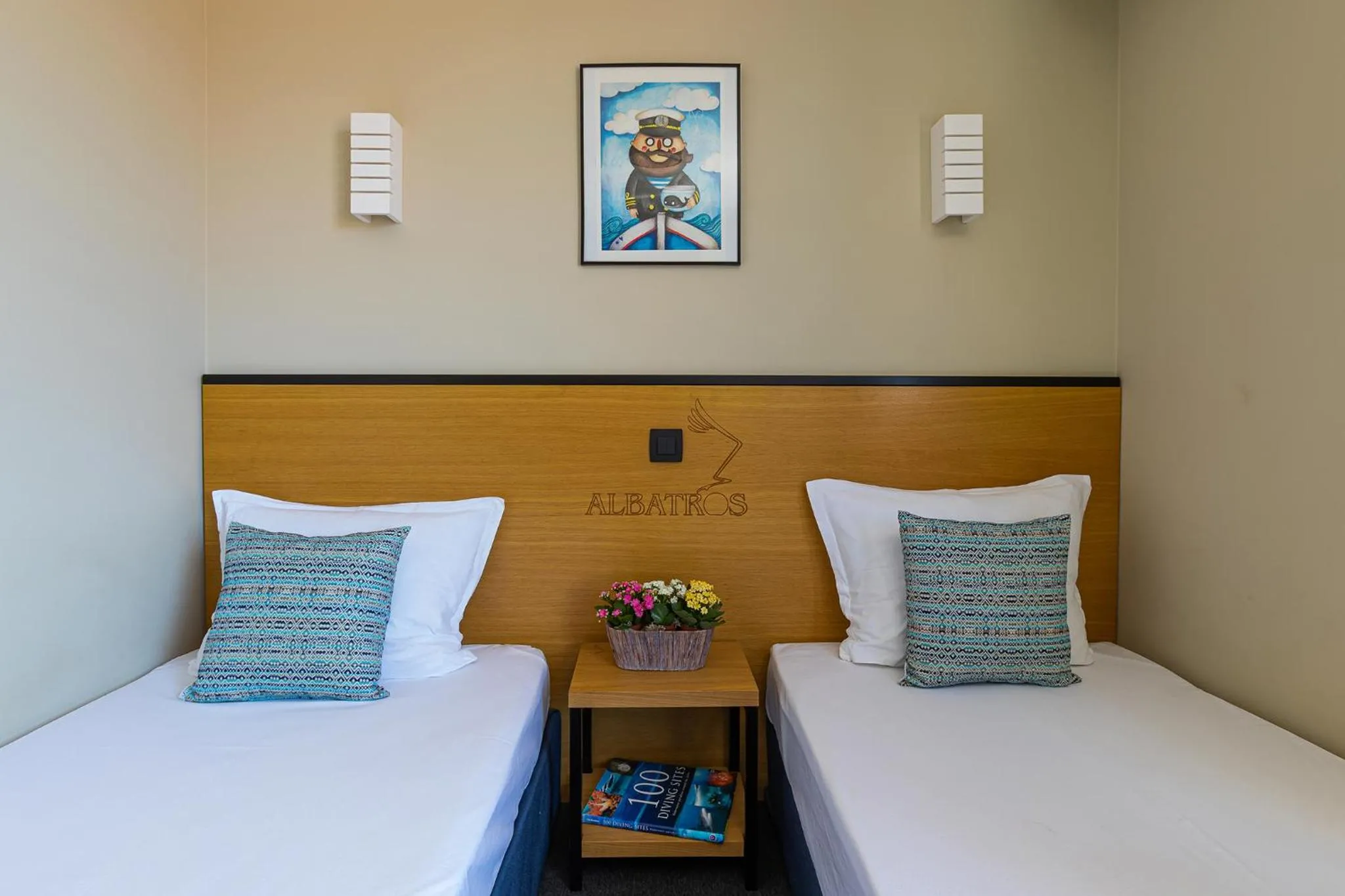 Photo of the whole room, Bed in Hotel Albatros New Town