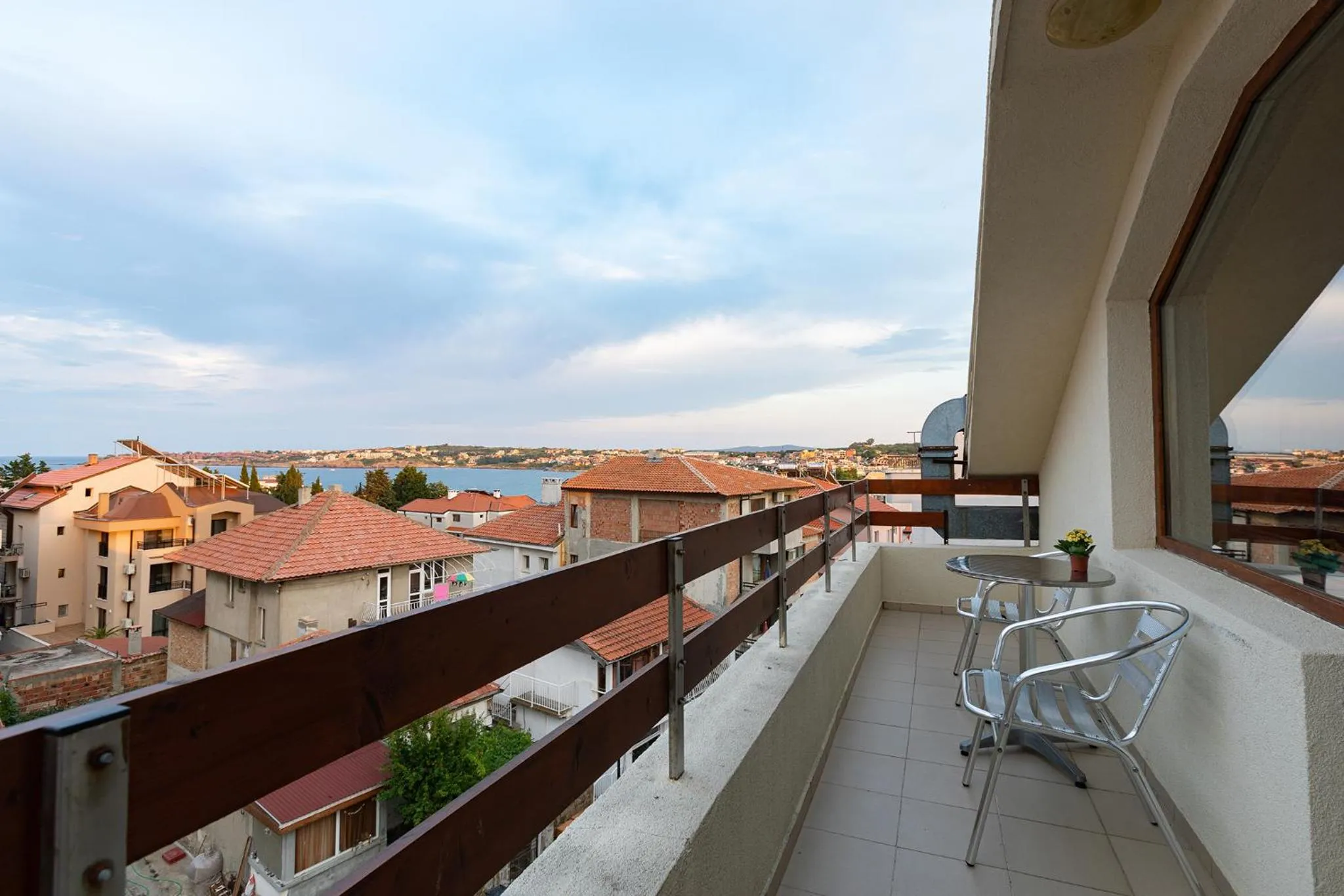 Balcony/Terrace in Hotel Albatros New Town