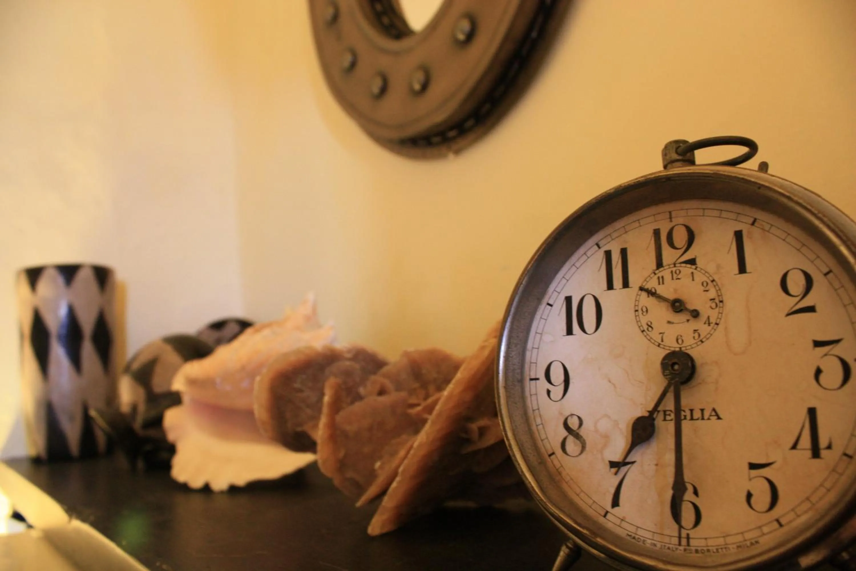 Decorative detail in L'Antico Borgo B&B