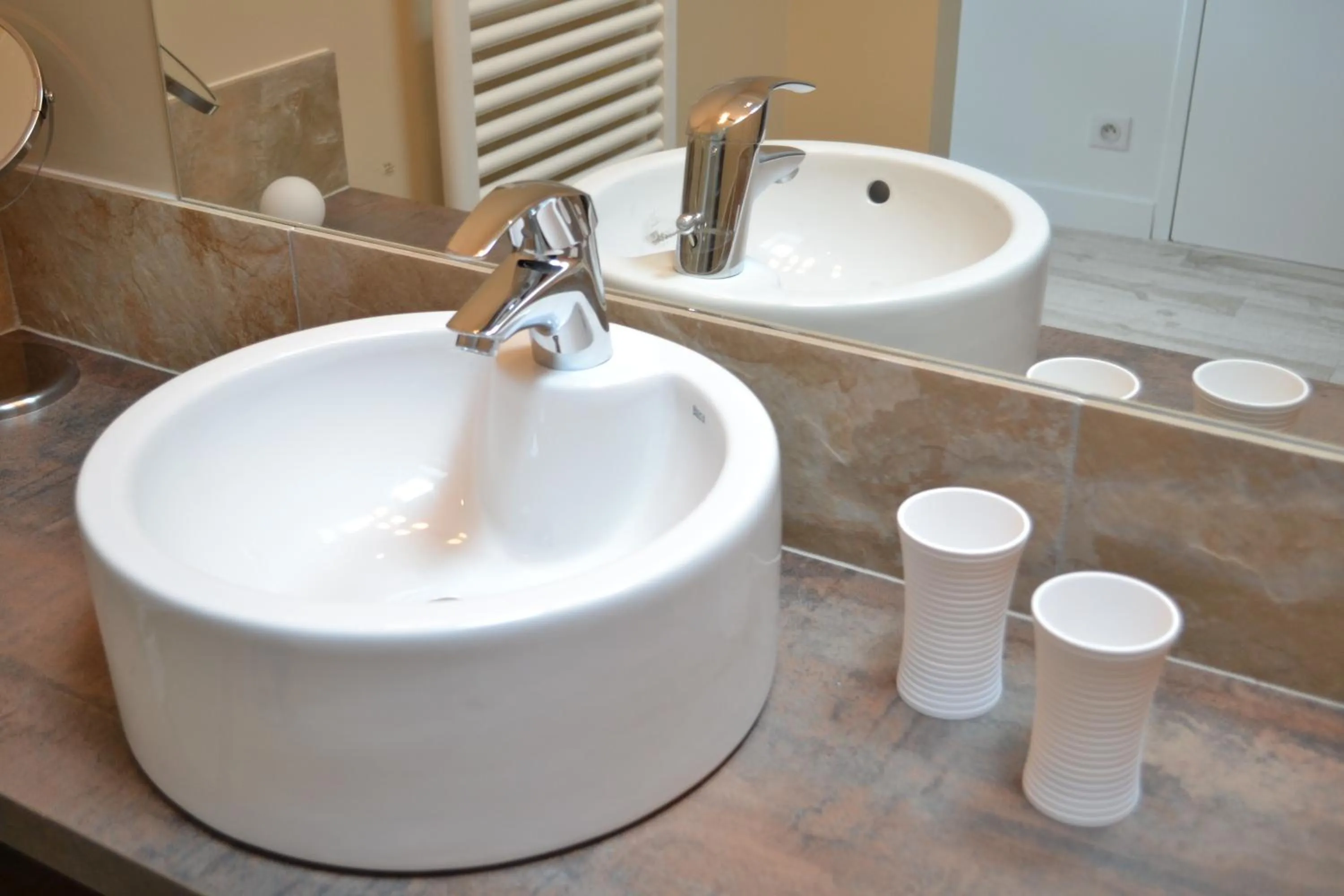 Bathroom in Hôtel Au Bon Coin