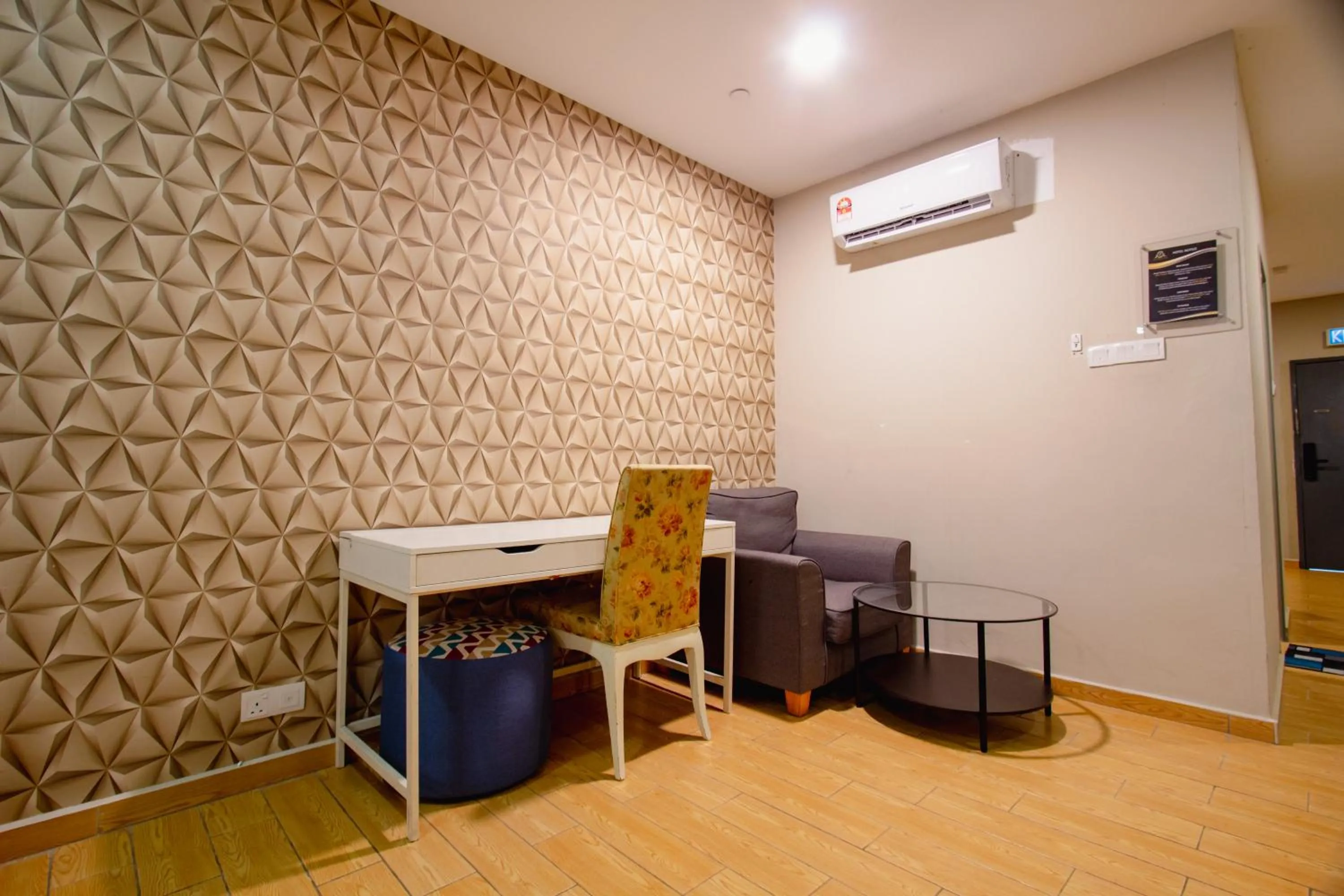 Seating area in Bangi Perdana Hotel