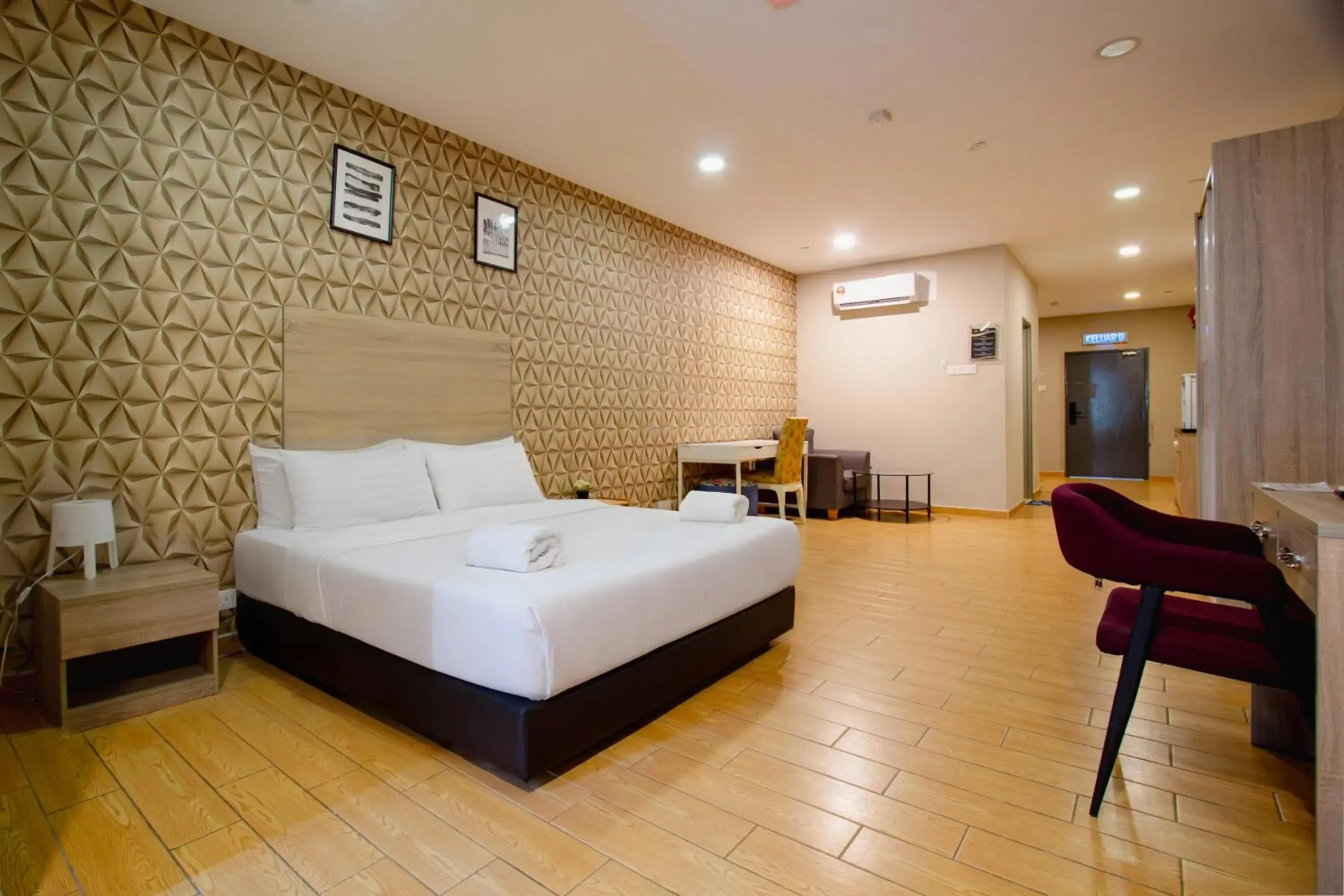 Bed in Bangi Perdana Hotel Bed in Bangi Perdana Hotel