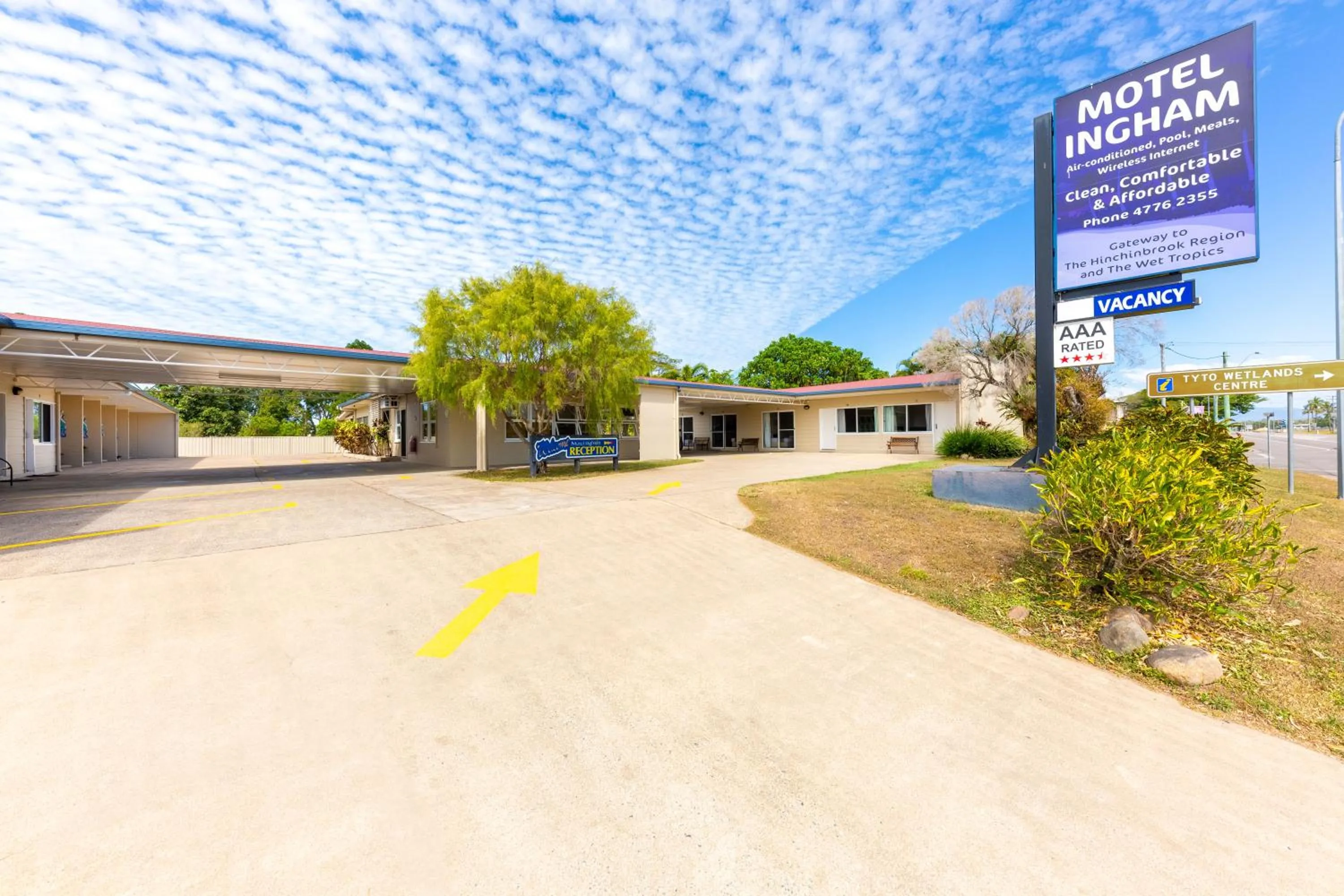 Property building in Motel Ingham