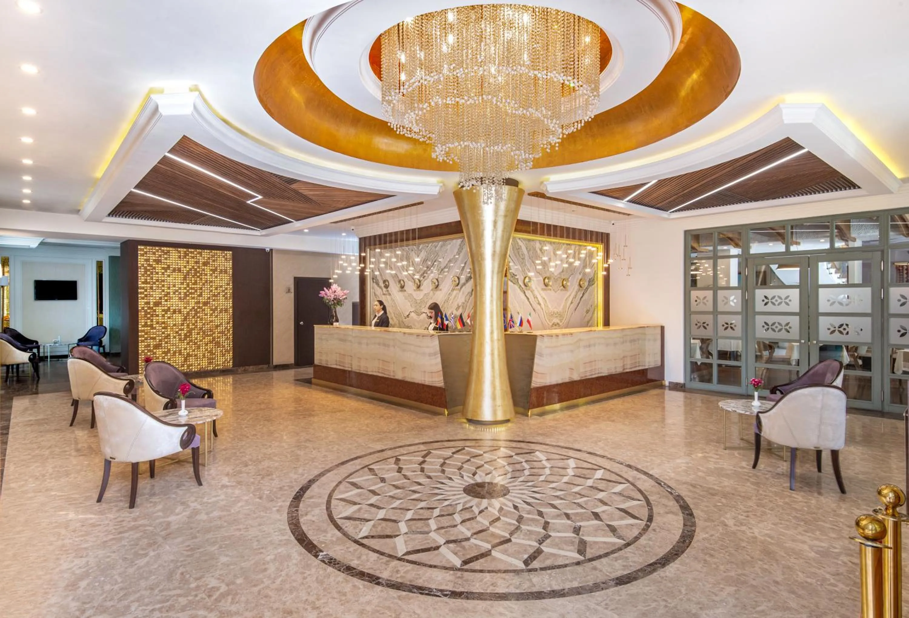 Lobby or reception in National by Stellar Hotels, Yerevan