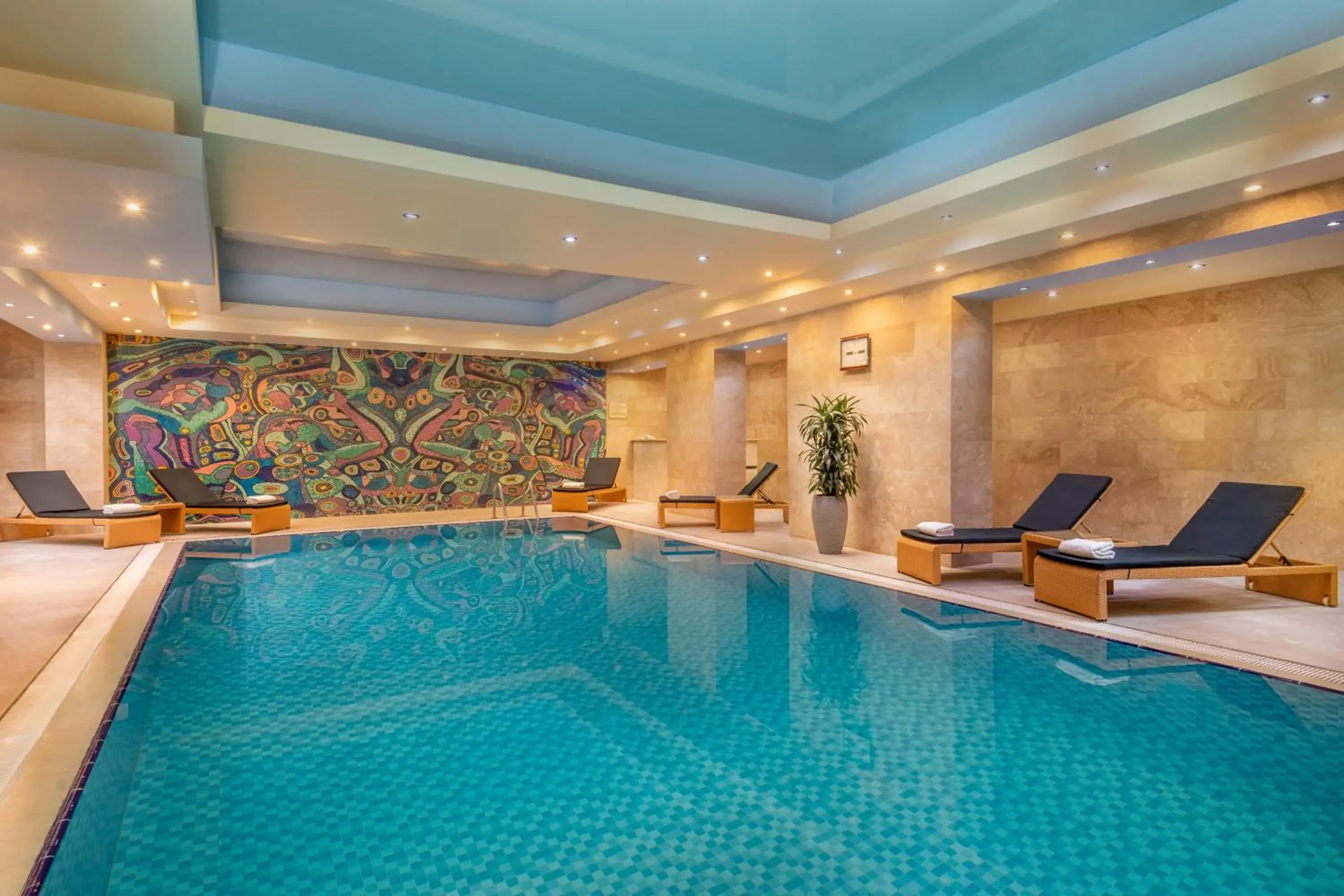Swimming pool in National by Stellar Hotels, Yerevan Swimming pool in National by Stellar Hotels, Yerevan