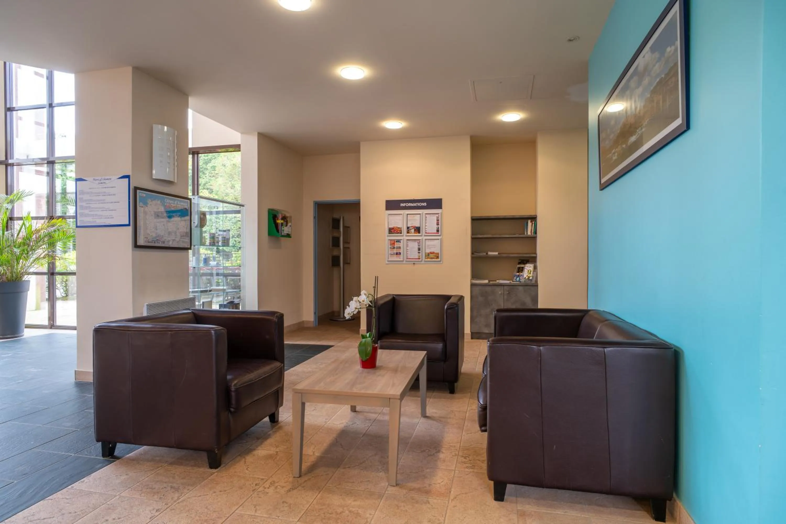 Living room in Résidence Pierre & Vacances L'Archipel