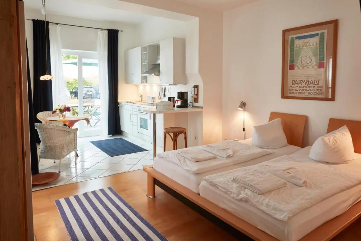 Bed in Aparthotel Tropenhaus Bansin