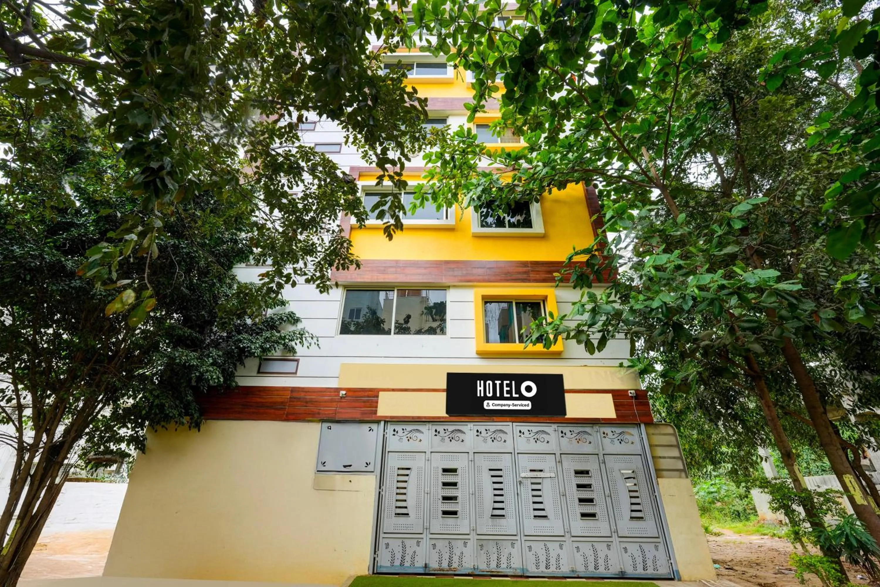 Facade/entrance in Hotel O Ganakkal Near BGS Hospital Junction formerly Omkar Inn.
