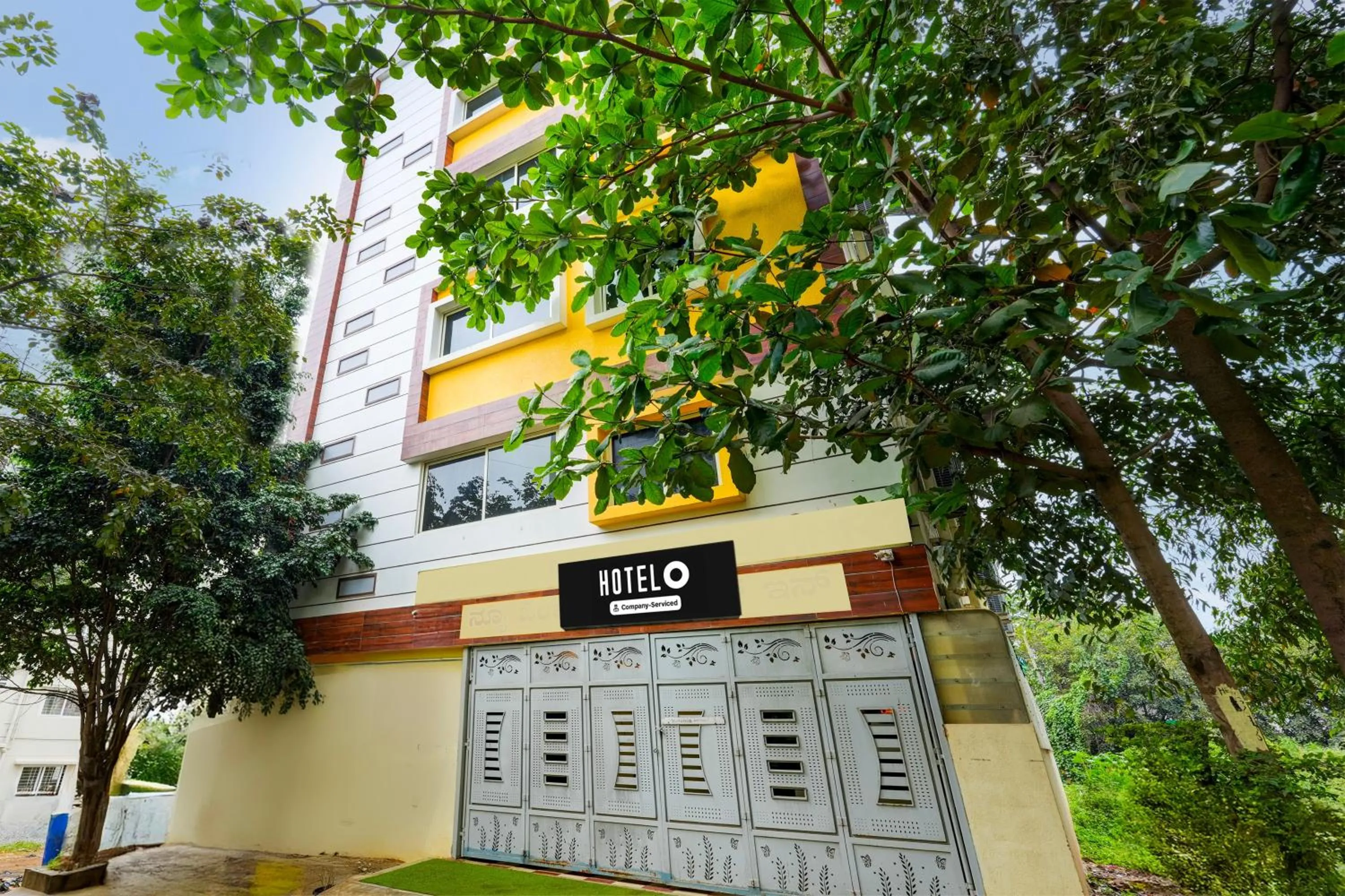 Facade/entrance in Hotel O Ganakkal Near BGS Hospital Junction formerly Omkar Inn.