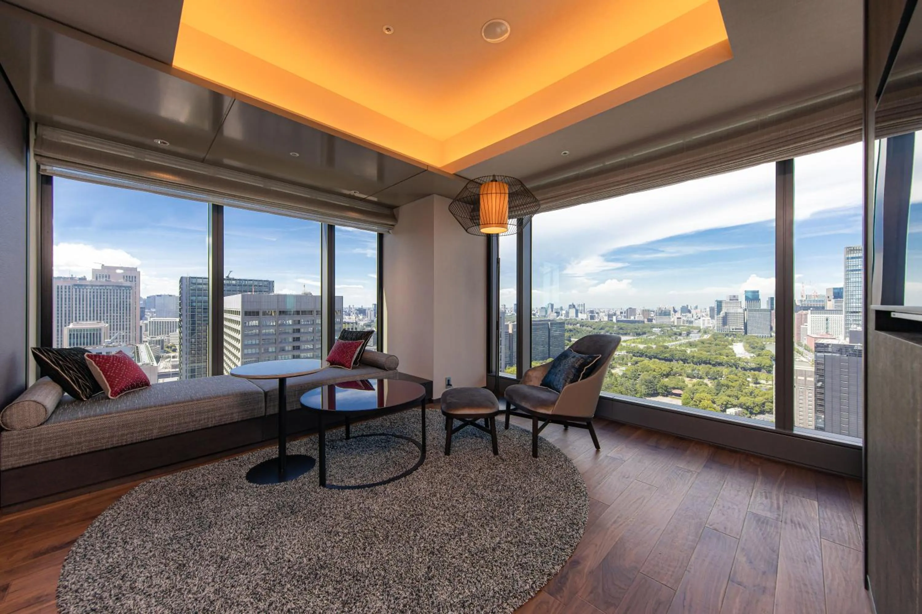 Living room in THE BLOSSOM HIBIYA